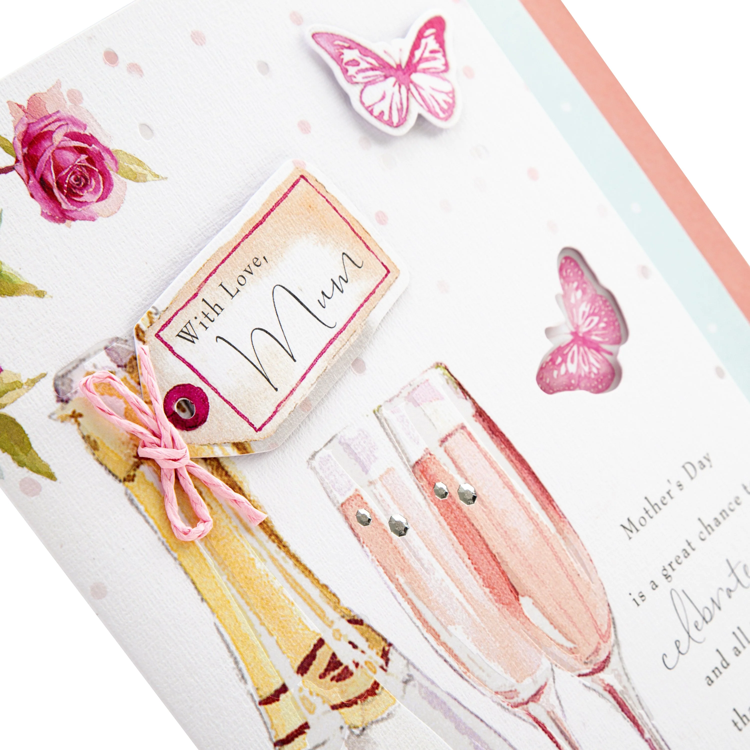 Recyclable Mother's Day Card for Mum - Classic Lucy Cromwell Design with 4-Page Insert - Image 2