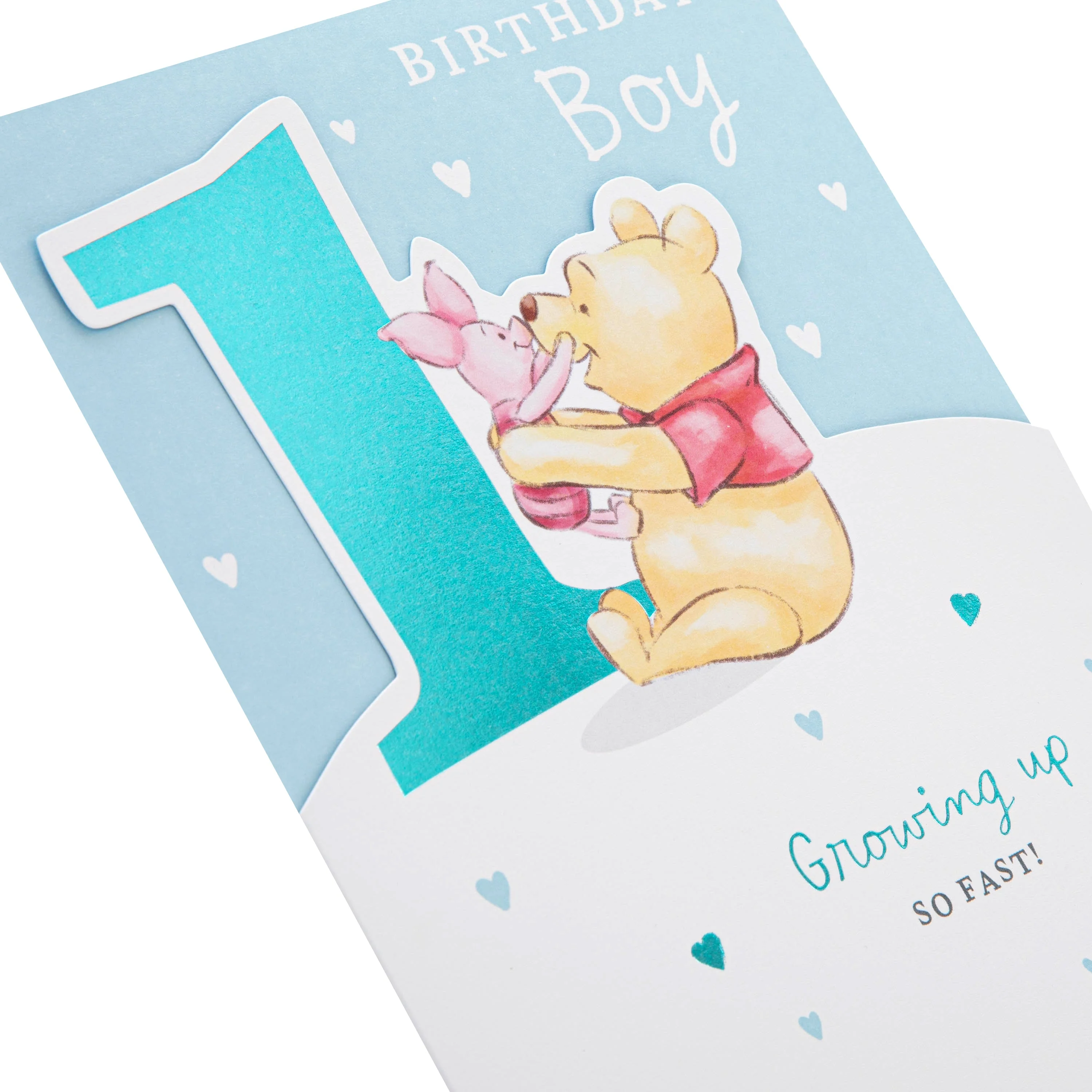 1st Birthday Card for Boy - Disney Winnie the Pooh Design - Image 5