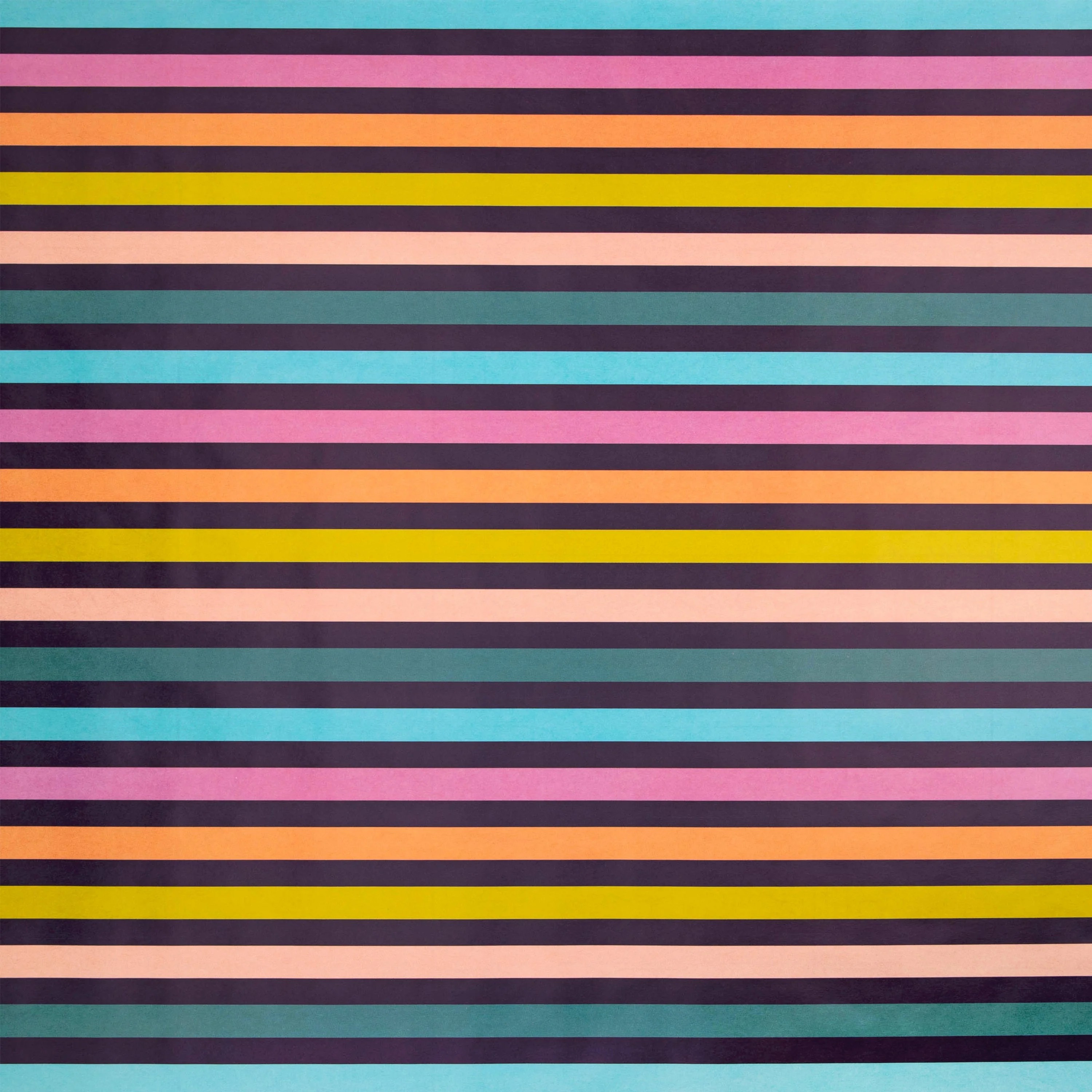 2M Any Occasion Wrapping Paper Roll - Colourful Stripes Design - Image 2