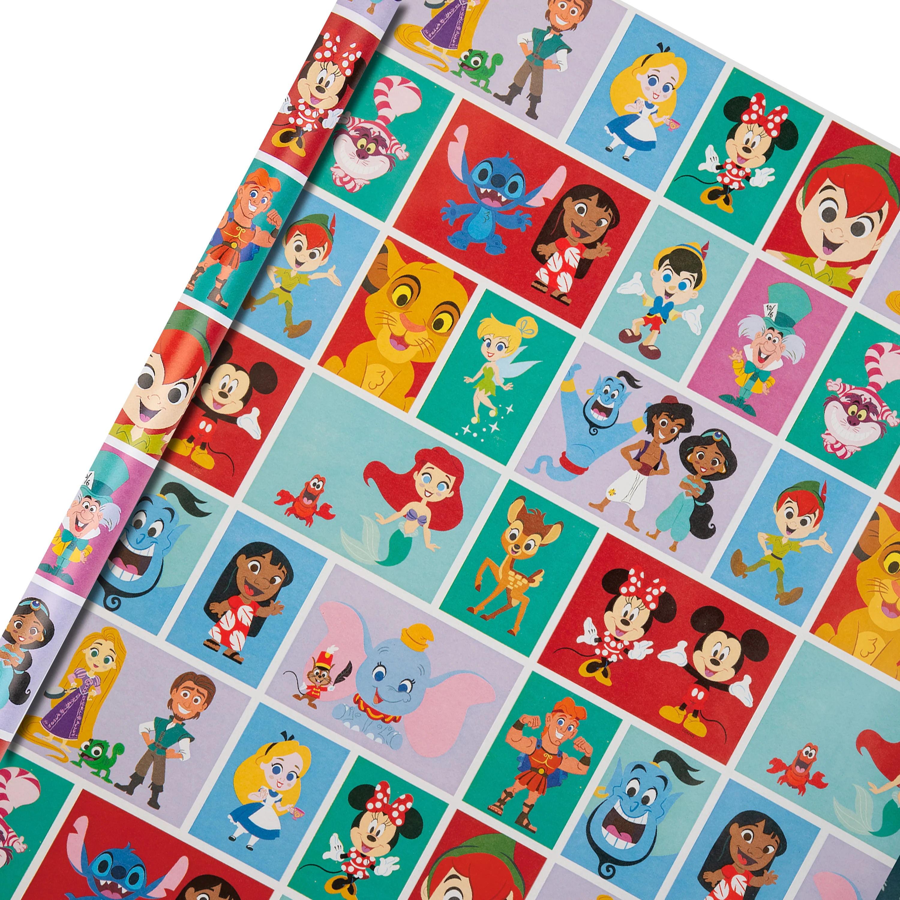 6M Wrapping Paper - 3 x 2M Rolls in 1 Disney Characters Design - Image 4