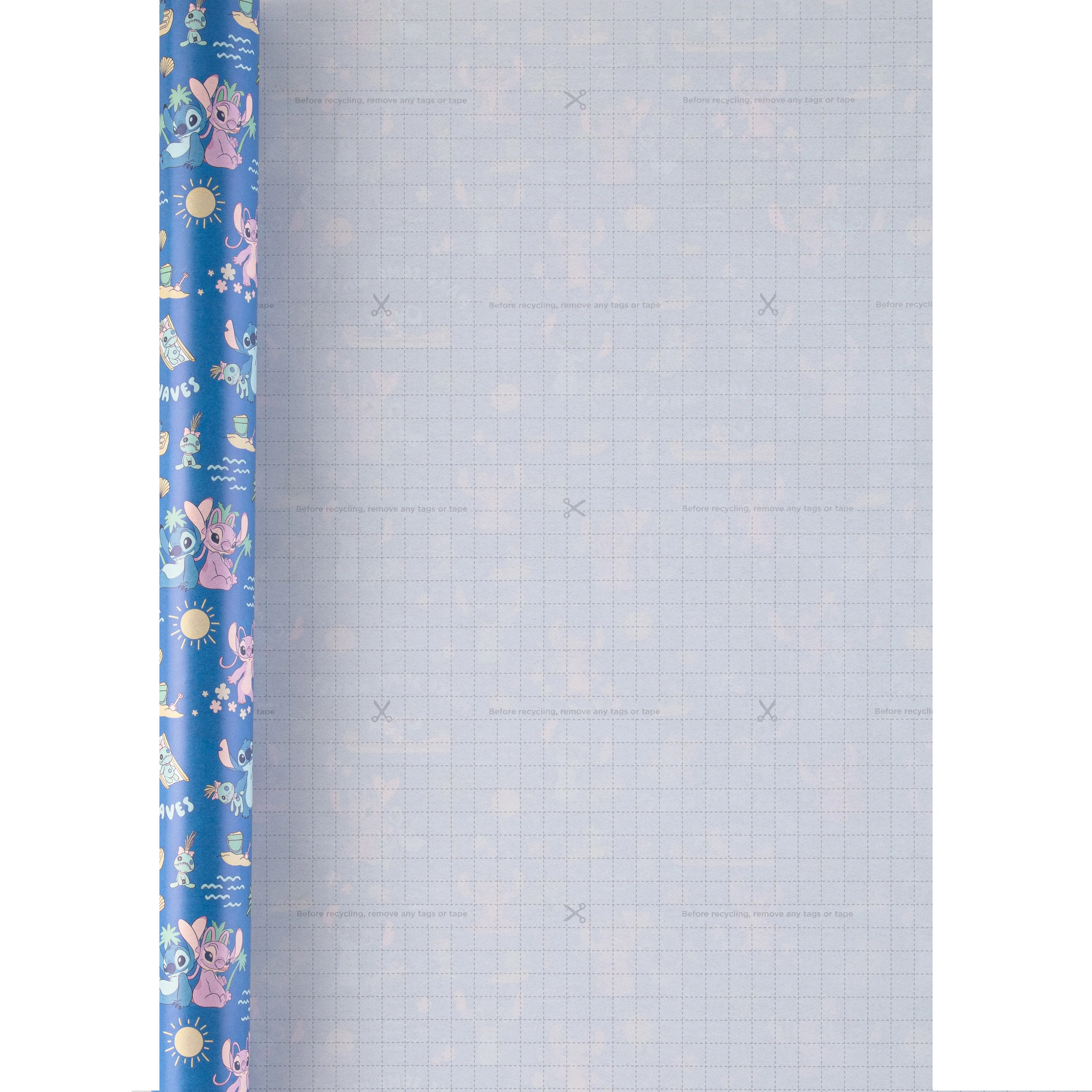 6M Wrapping Paper - 3 x 2M Rolls in 1 Disney Lilo & Stitch Design - Image 4