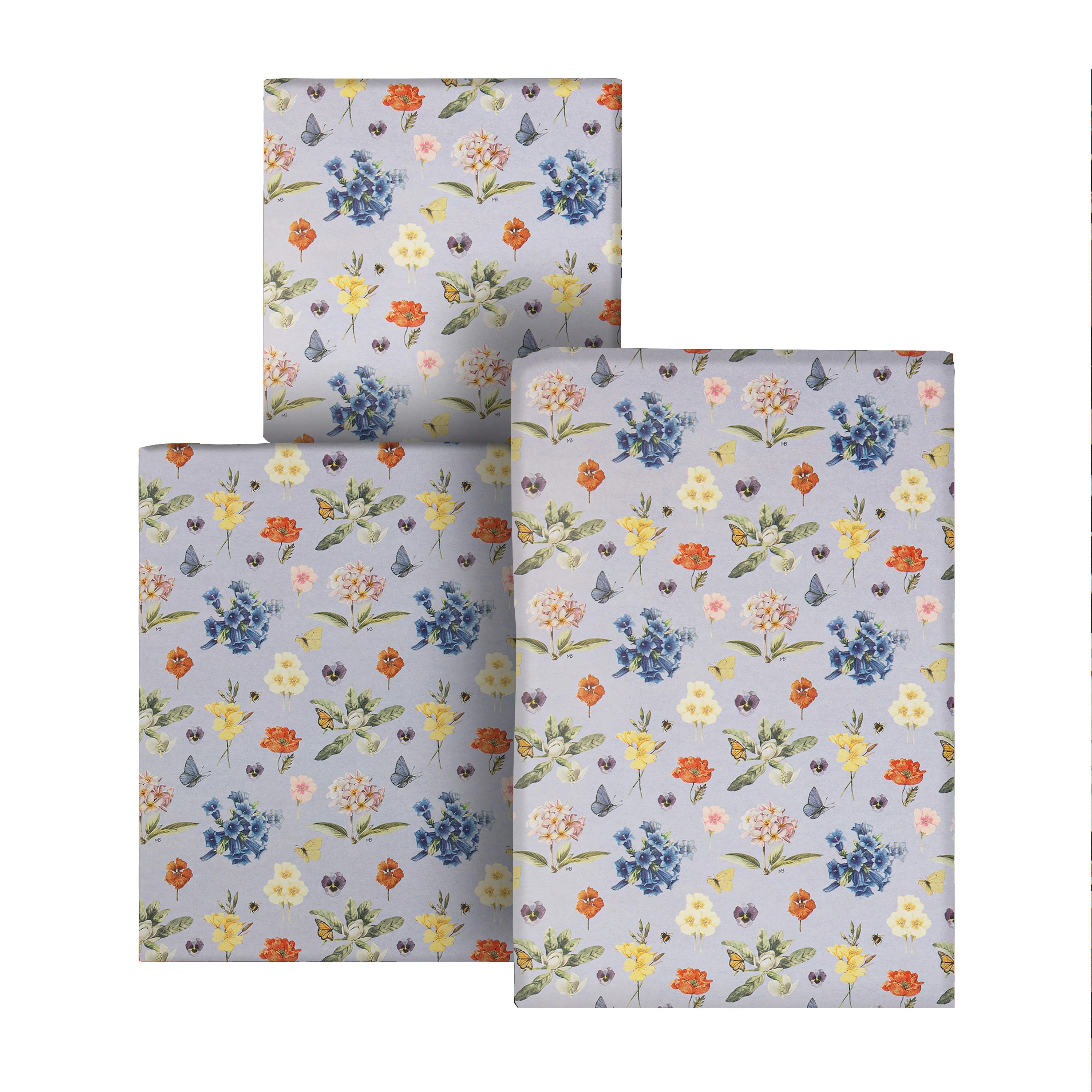6M Any Occasion Wrapping Paper - 3 x 2M Rolls in 1 Marjolein Bastin Florals Design - Image 2