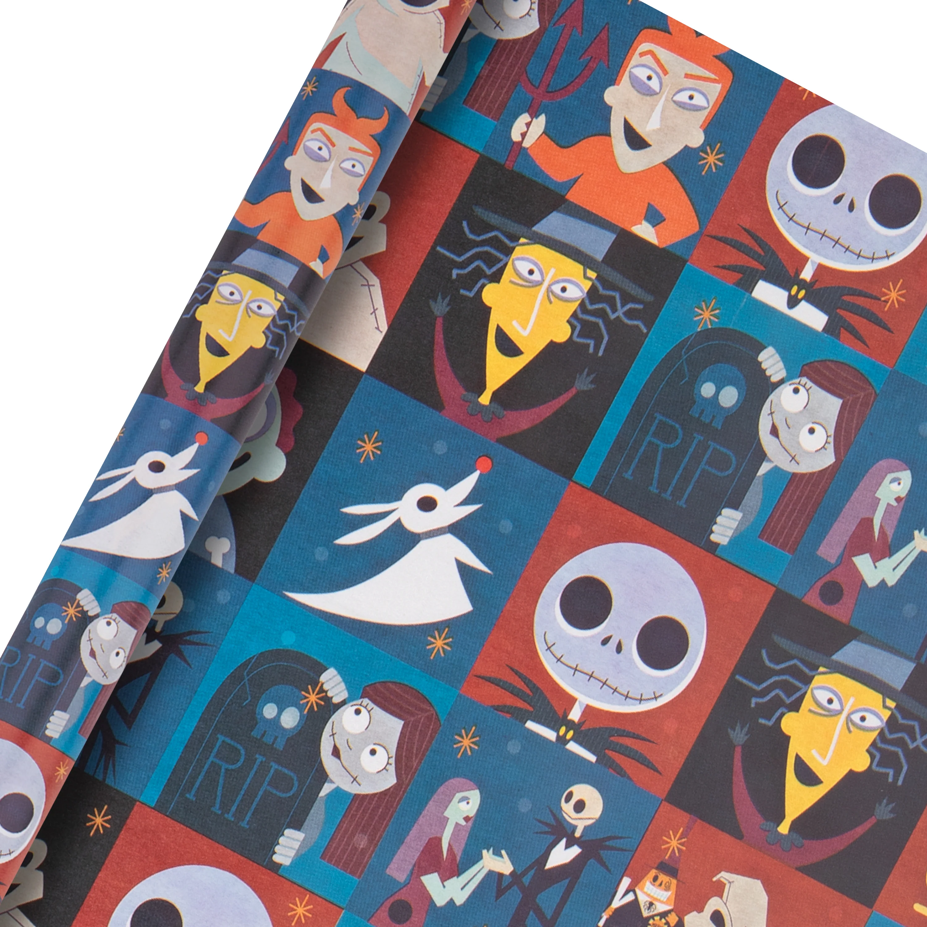 6M Any Occasion Wrapping Paper - 3 x 2M Rolls in 1 The Nightmare Before Christmas Design - Image 7