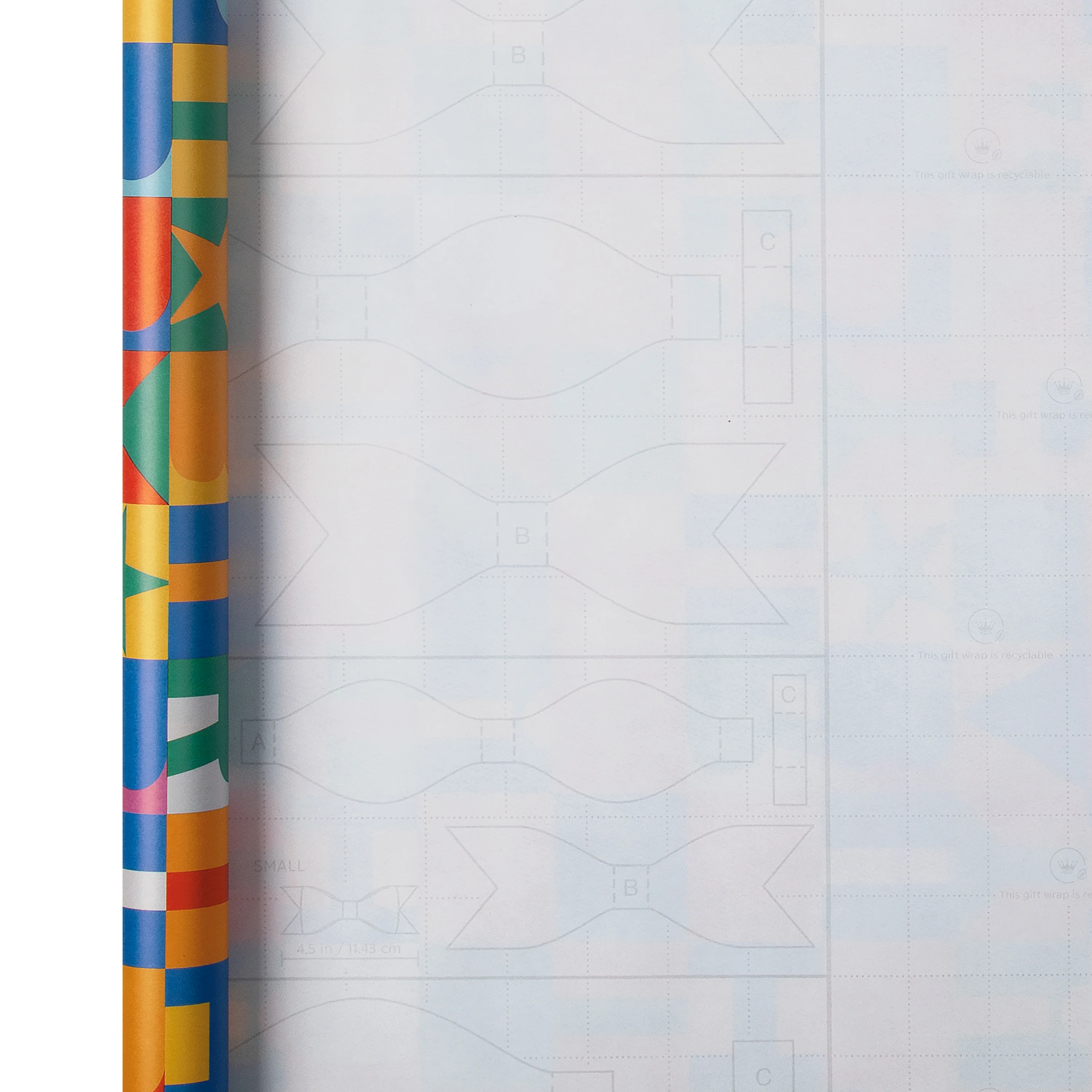 6M Birthday Wrapping Paper - 3 x 2M Rolls in 1 Colourful 'Happy Birthday' Design - Image 7
