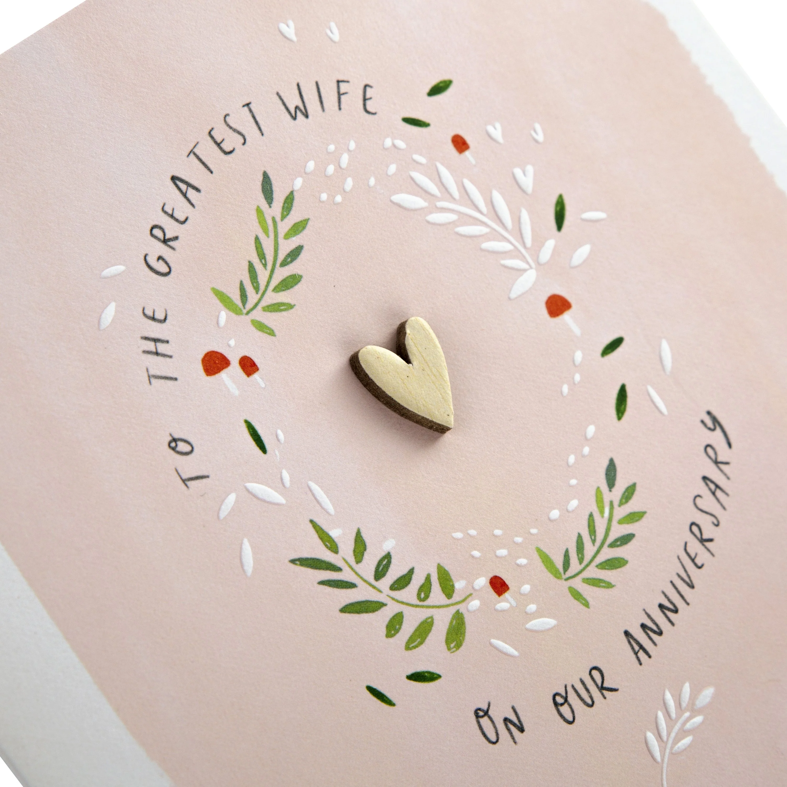 Anniversary Card for Wife - Cute Illustrated Design - Image 3