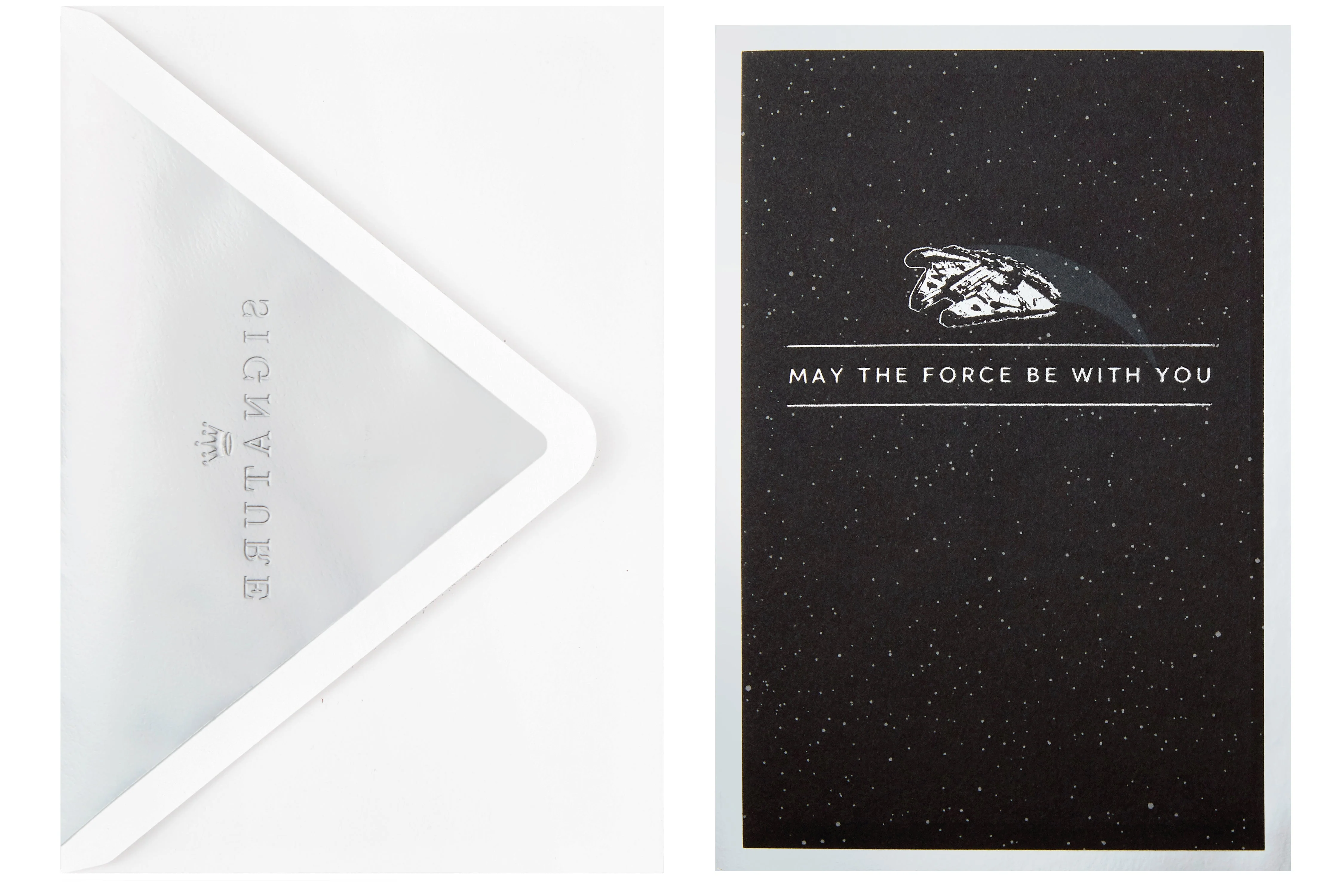 Any Occasion Greeting Card - 3D Pop-Up Star Wars™ Millennium Falcon Design - Image 10