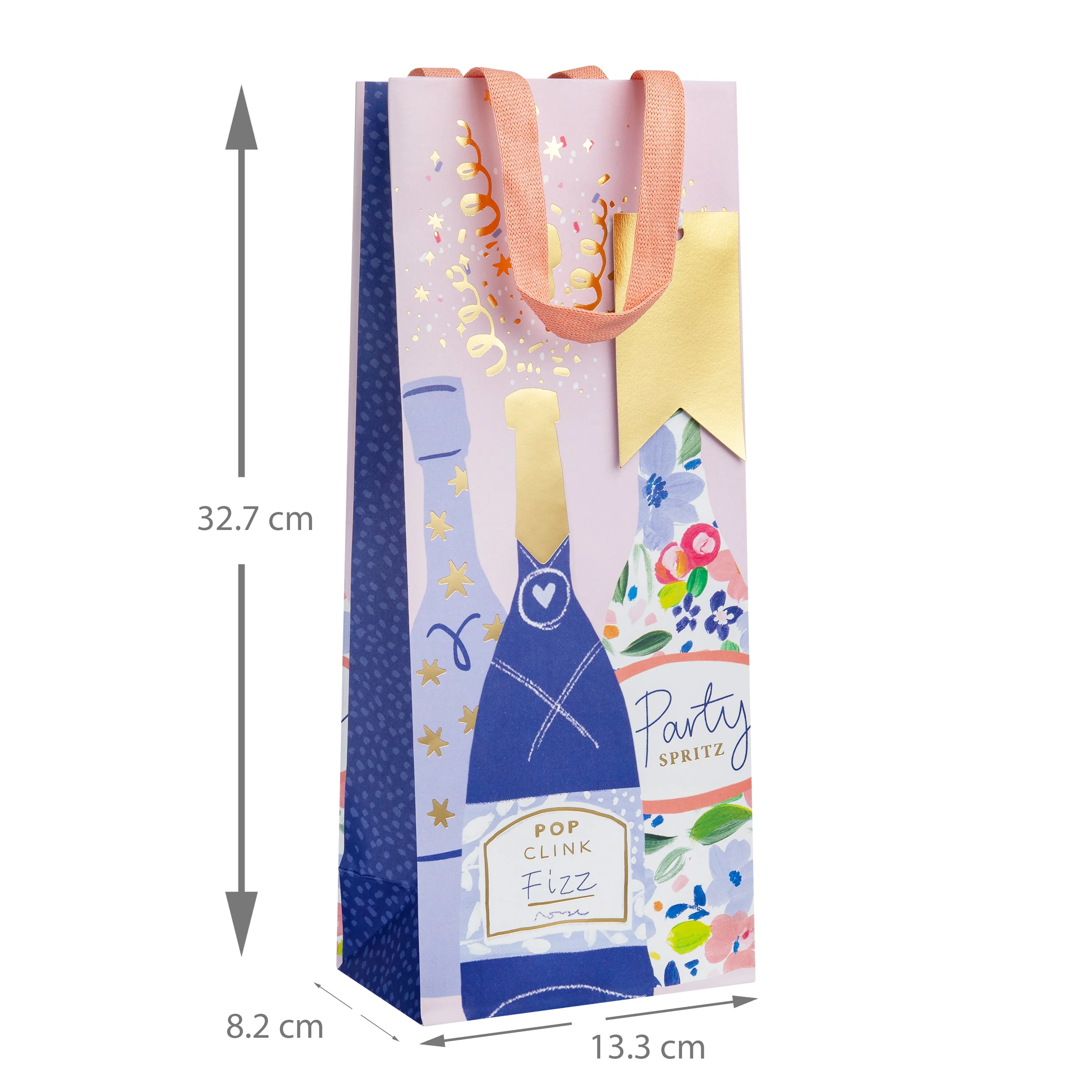 Any Occasion Bottle Bag Bundle - 3 Pack in 1 Celebratory Design - Image 3