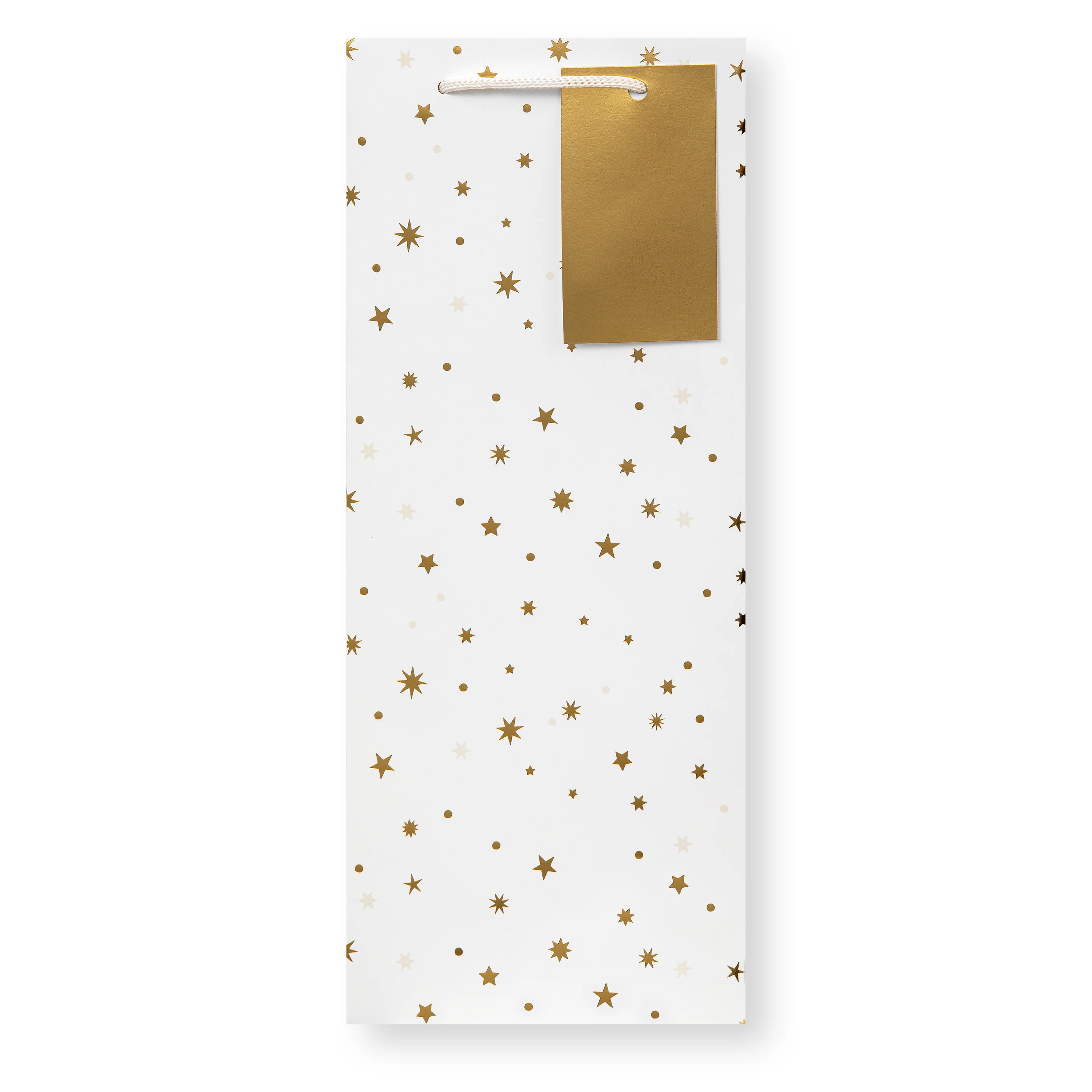 Any Occasion Bottle Bags - Pack of 3 Gold Stars Design - Image 5