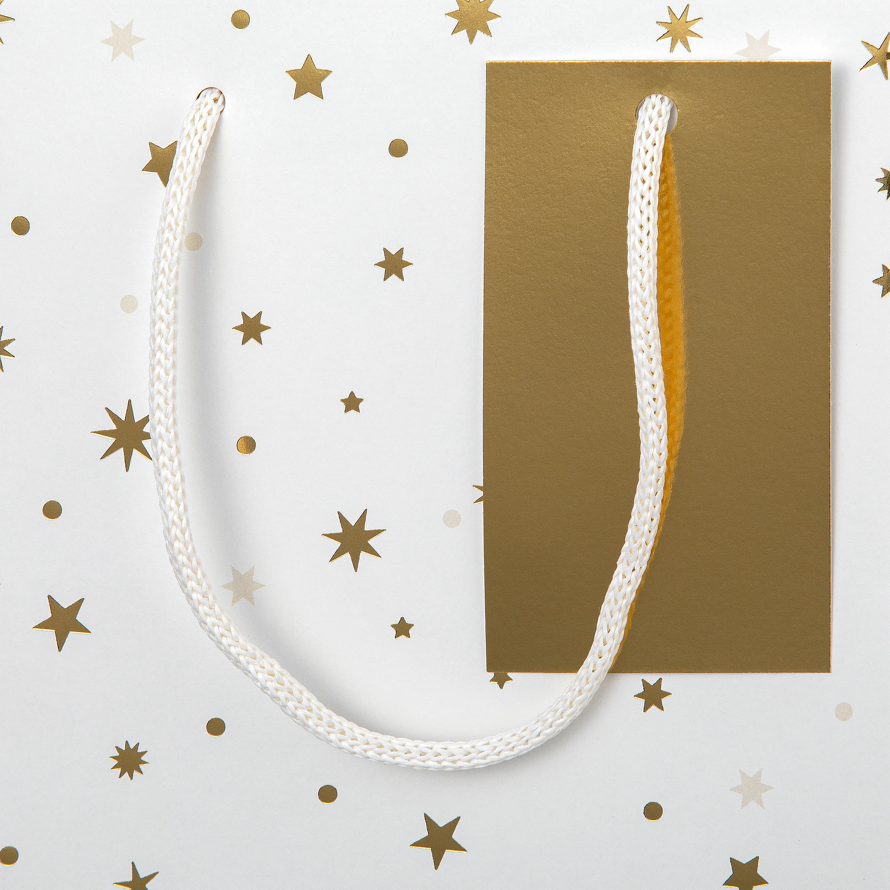 Any Occasion Bottle Bags - Pack of 3 Gold Stars Design - Image 8