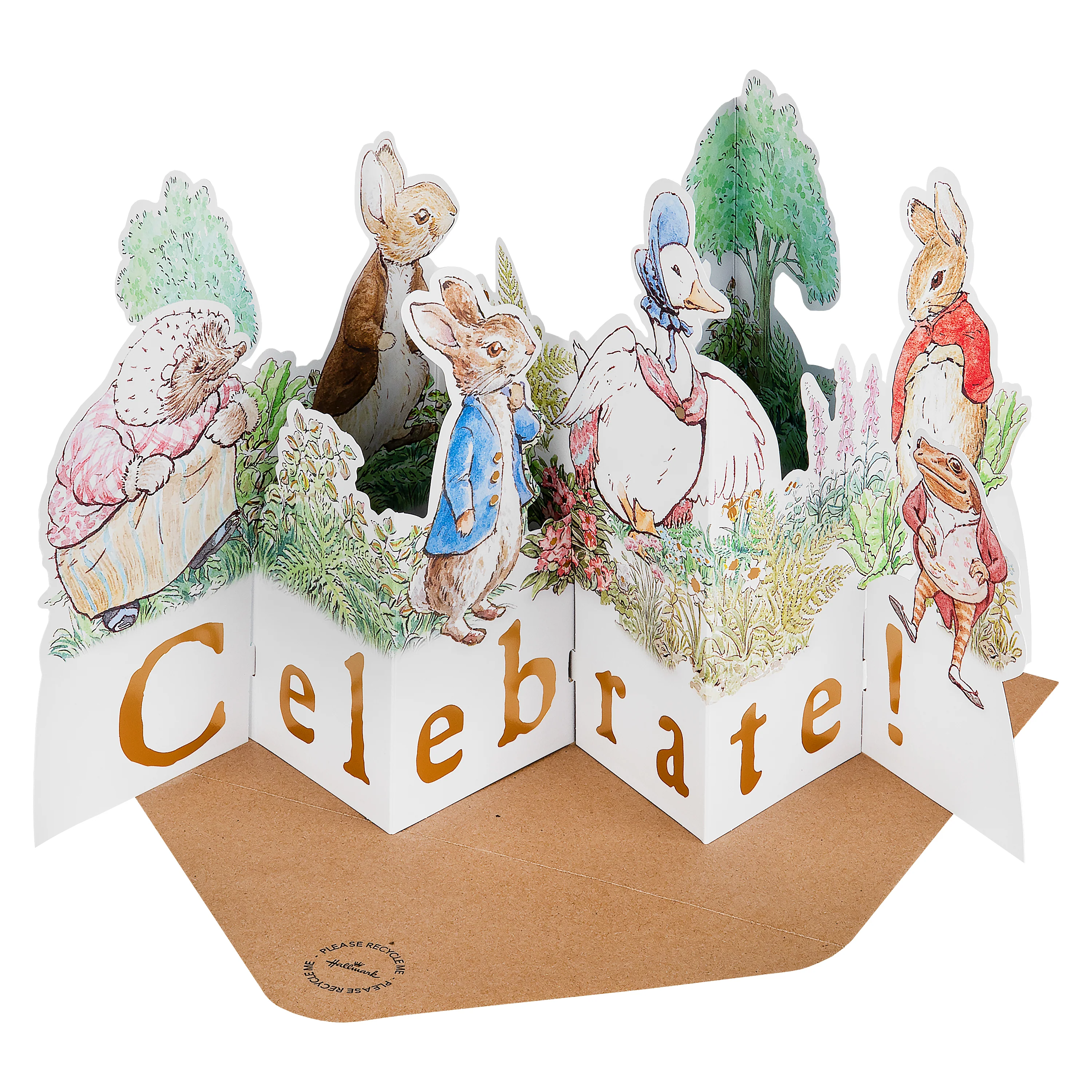 Any Occasion Card - 3D & Pop Up Beatrix Potter Peter Rabbit™ Design - Image 4