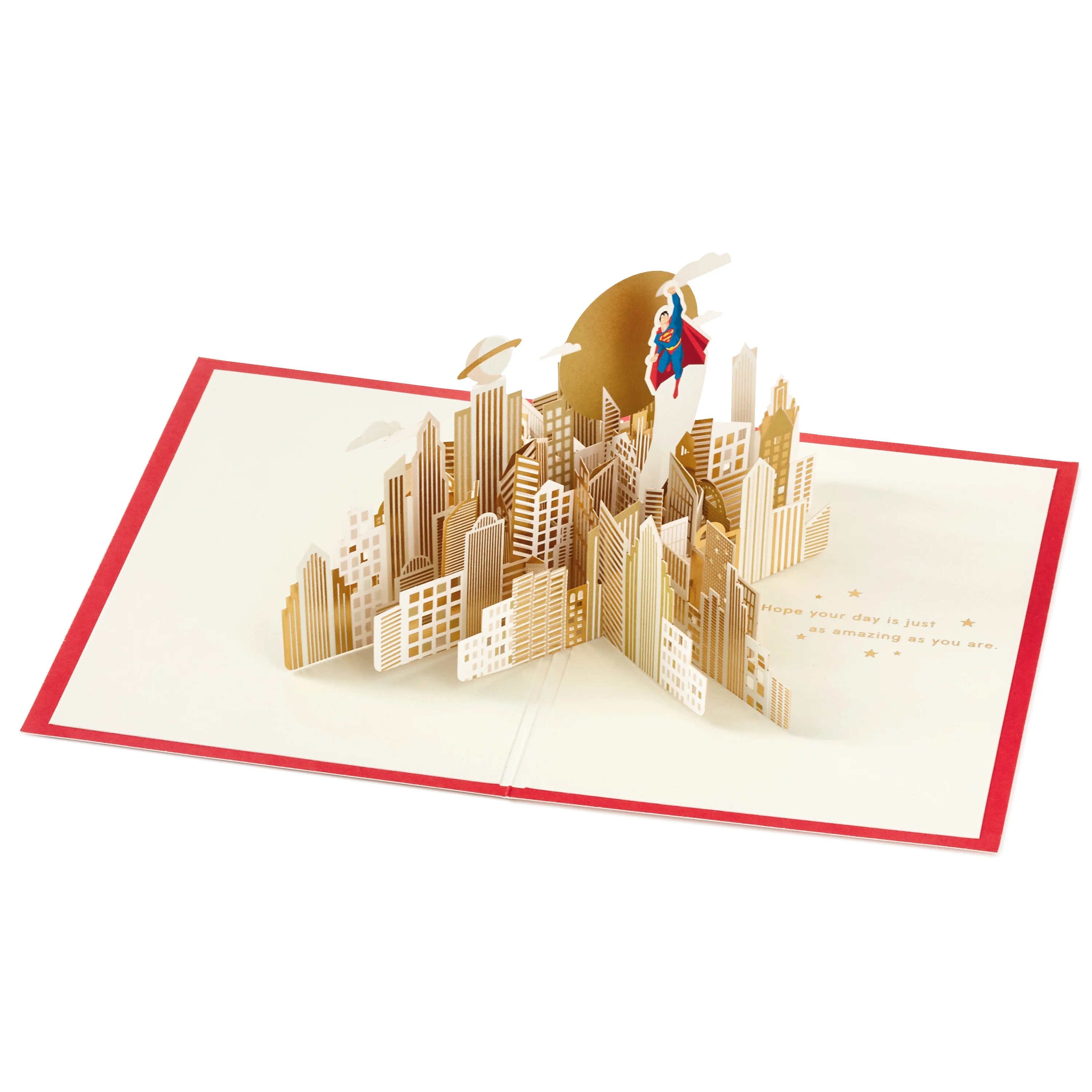 Any Occasion Card - 3D Pop-Up DC Comics Superman Design - Image 3