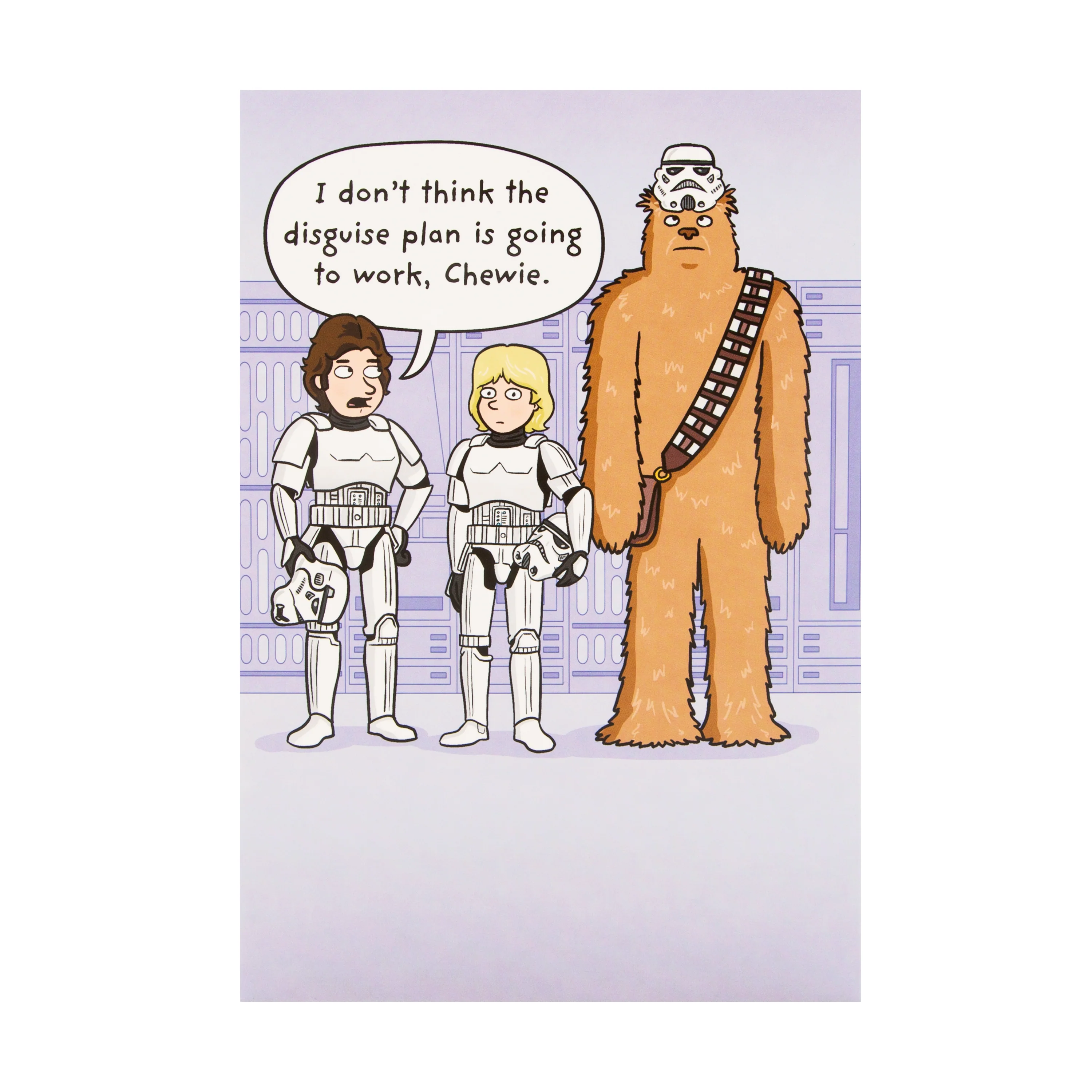 Any Occasion Card - Cartoon Style Star Wars™ Design - Image 3