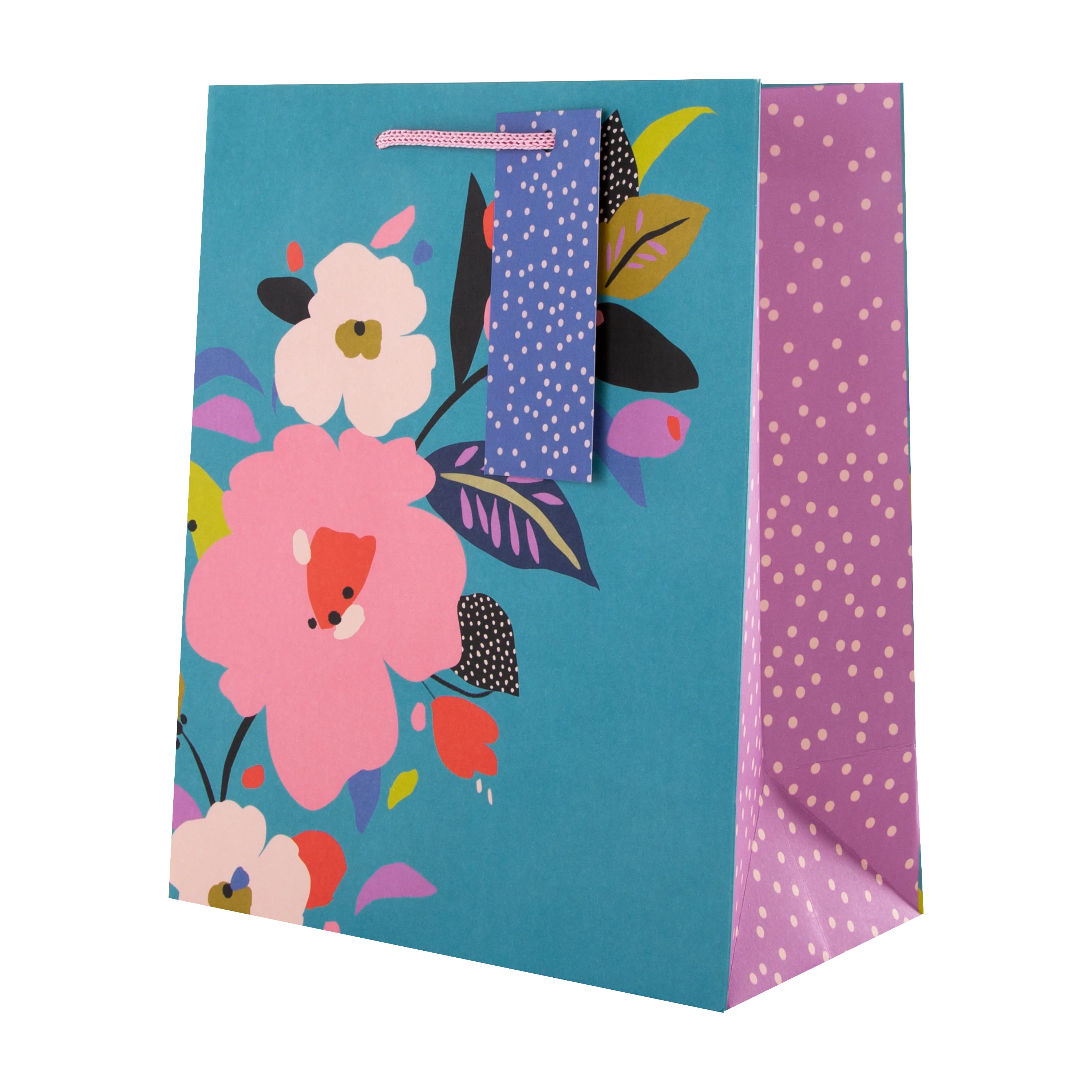 Any Occasion Gift Bag Pack - 4 Bags in 4 Floral Designs - Image 4