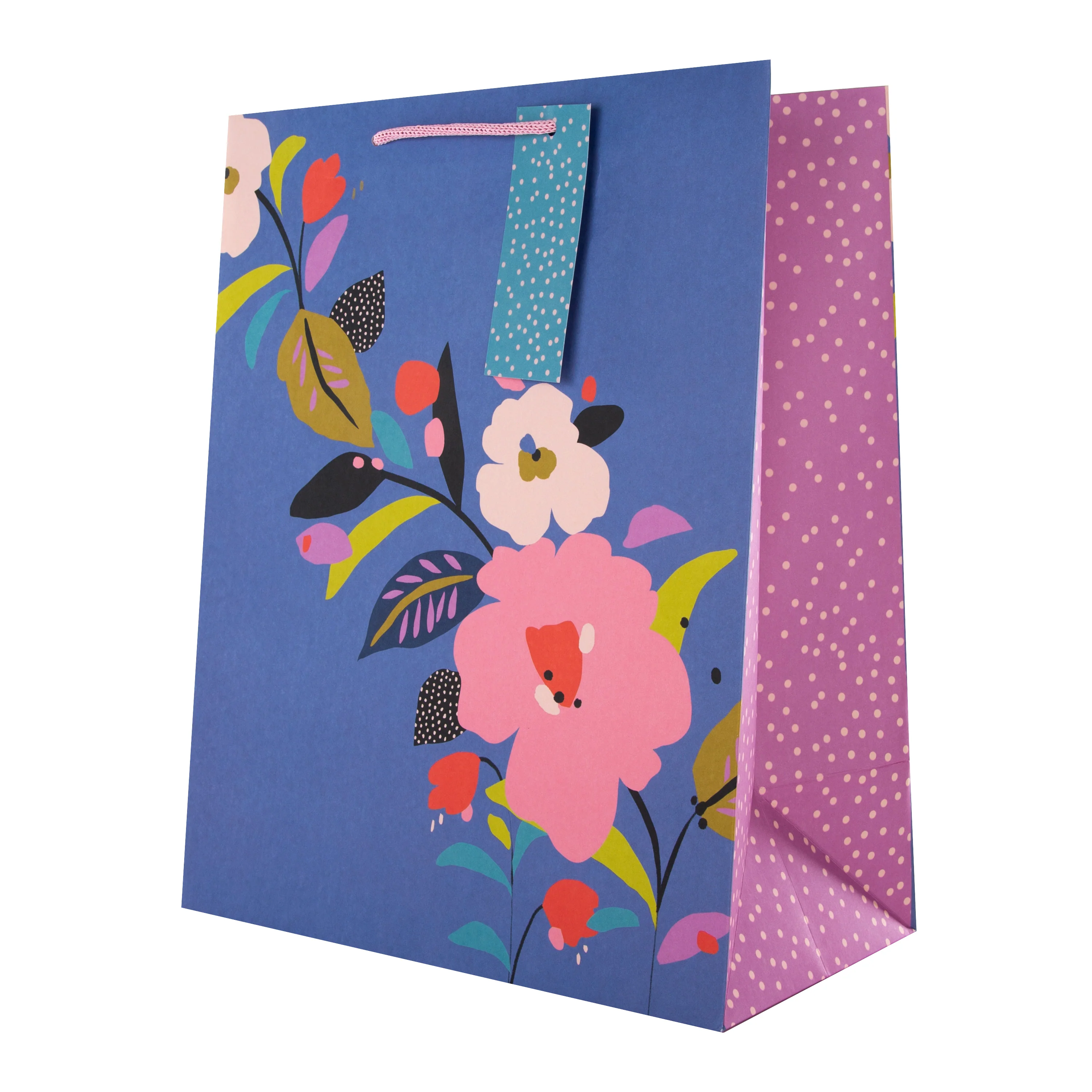 Any Occasion Gift Bag Pack - 4 Bags in 4 Floral Designs - Image 6