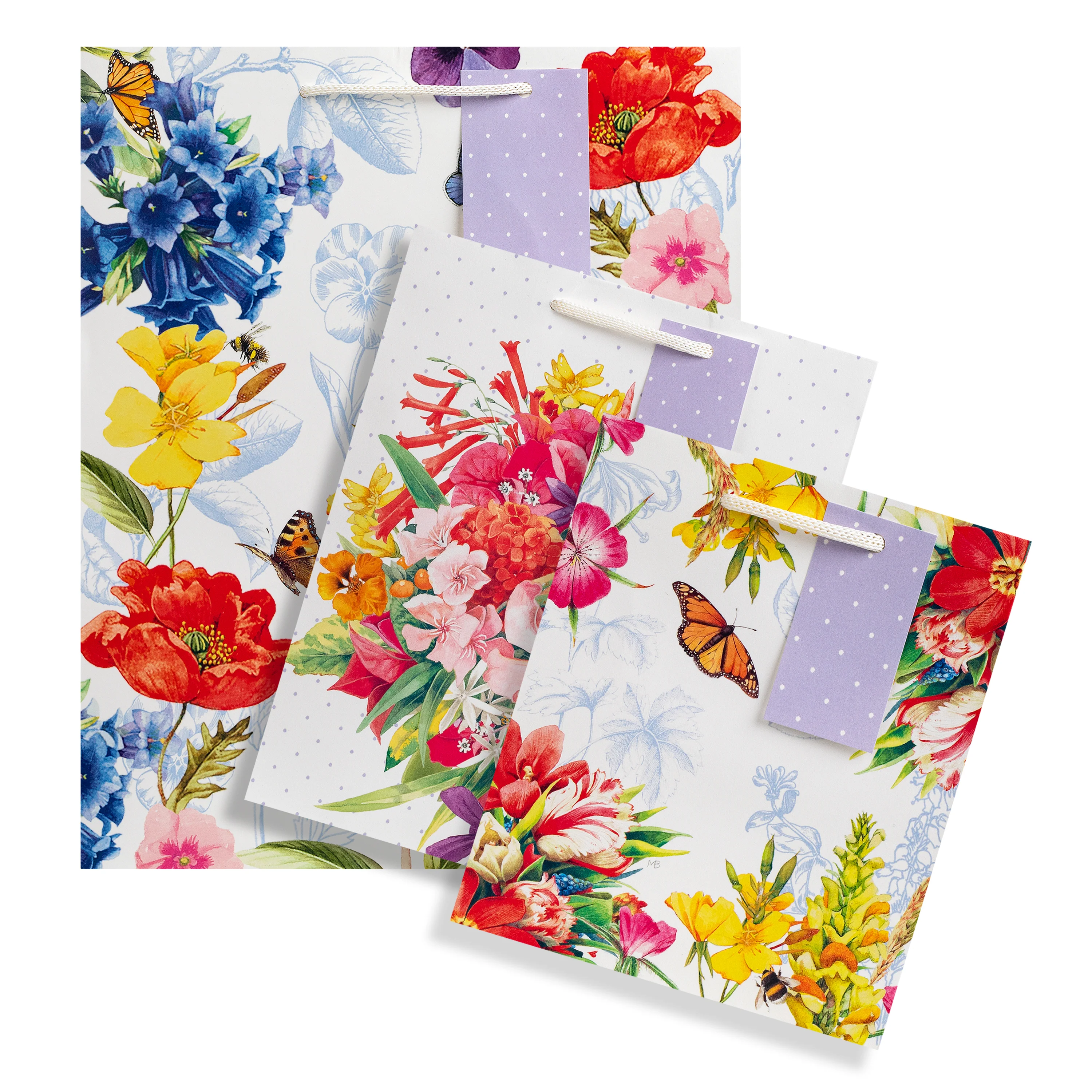 Any Occasion Gift Bags - 3 Pack in 3 Sizes & 3 Marjolein Bastin Designs - Image 10