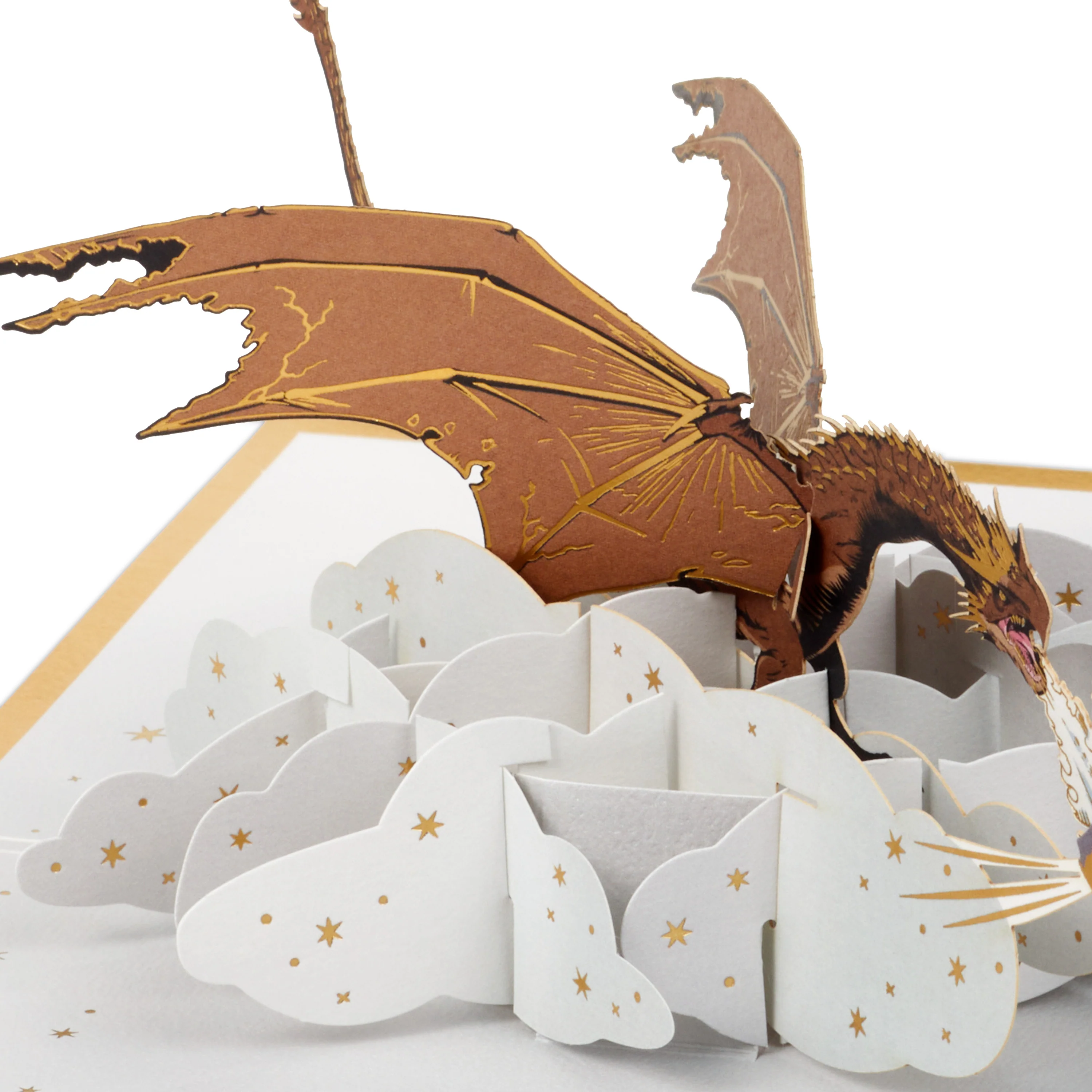 Any Occasion Greeting Card - 3D Pop-Up Harry Potter™ & Dragon Design - Image 4