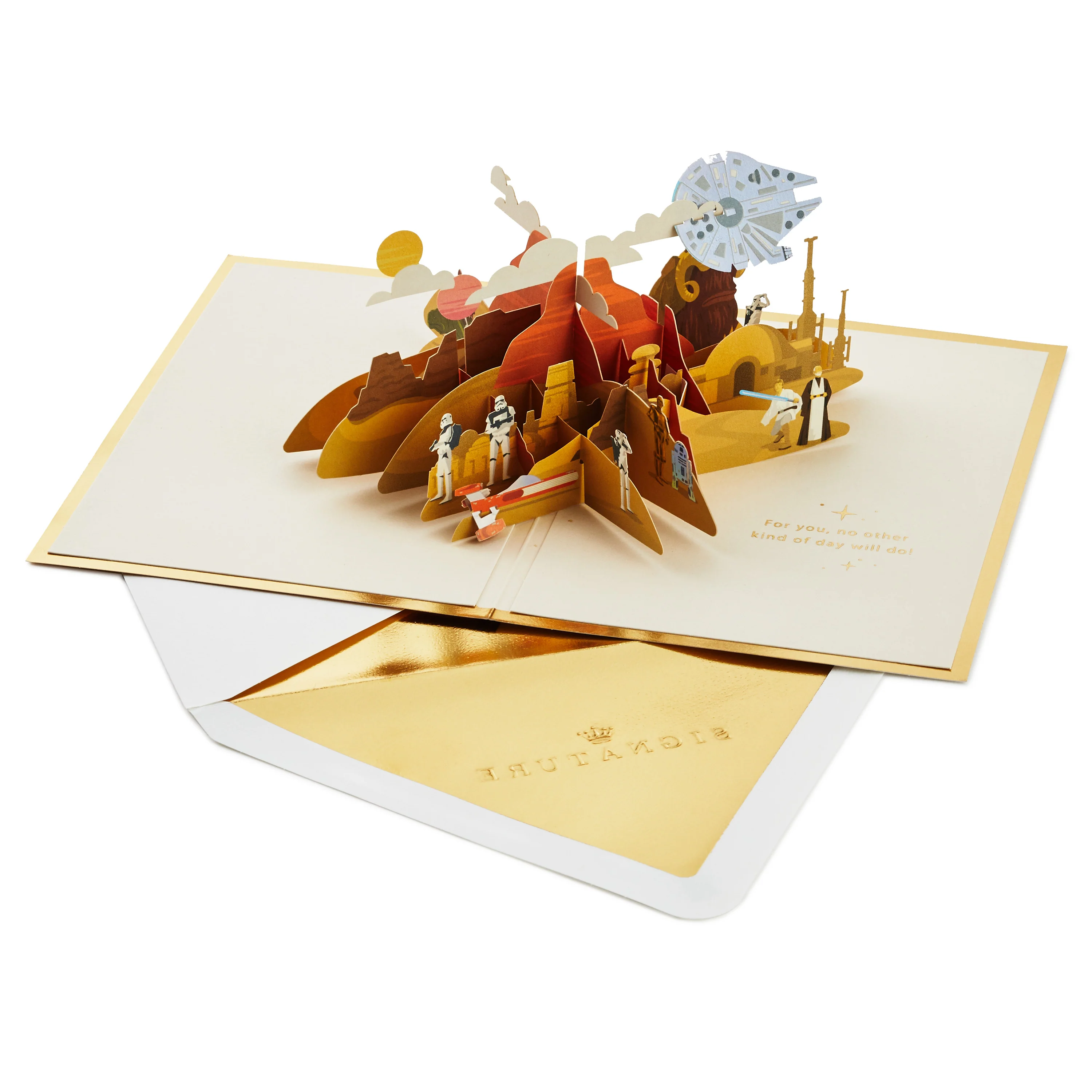 Any Occasion Greeting Card - 3D Pop-Up Star Wars™ Design - Image 2