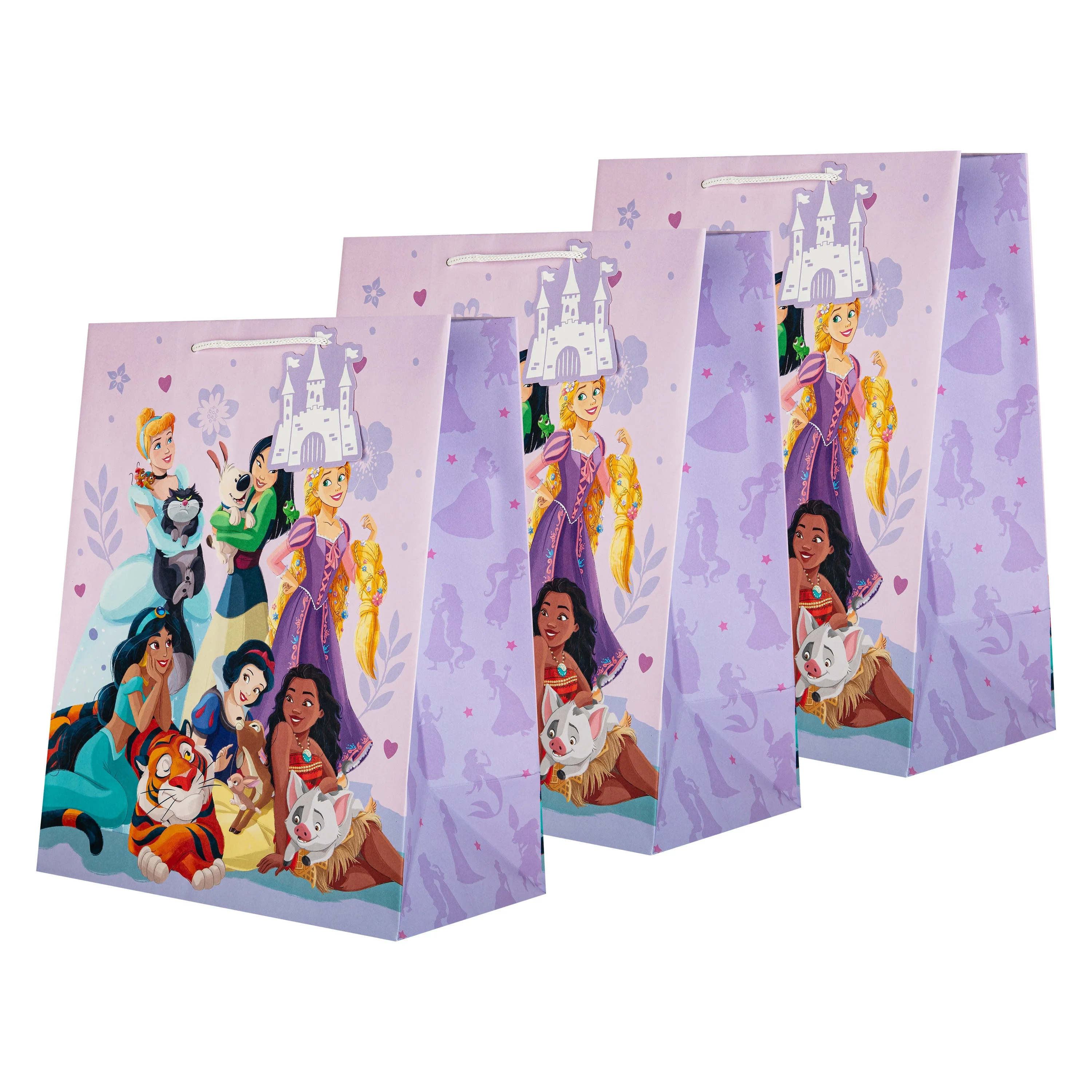 Any Occasion Large Gift Bag - Pack of 3 Disney Princesses Design