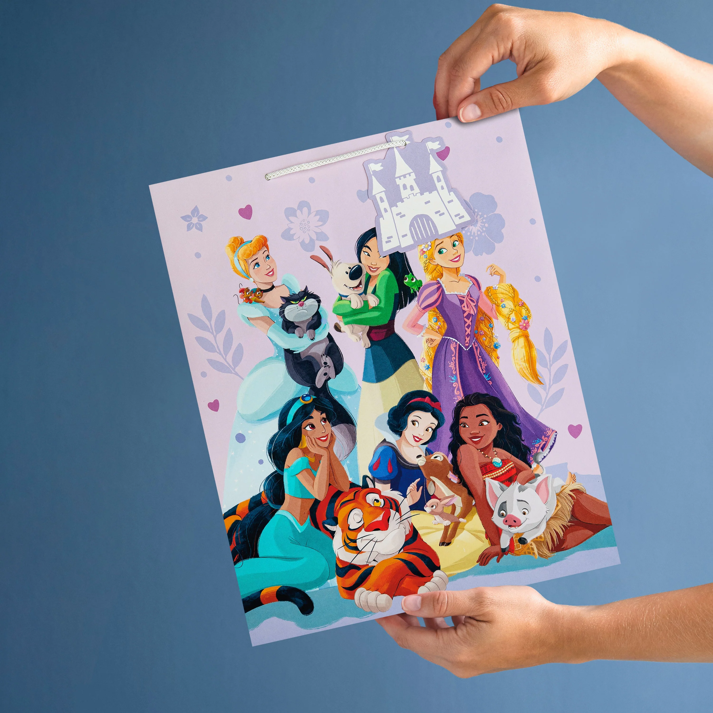 Any Occasion Large Gift Bag - Pack of 3 Disney Princesses Design - Image 2