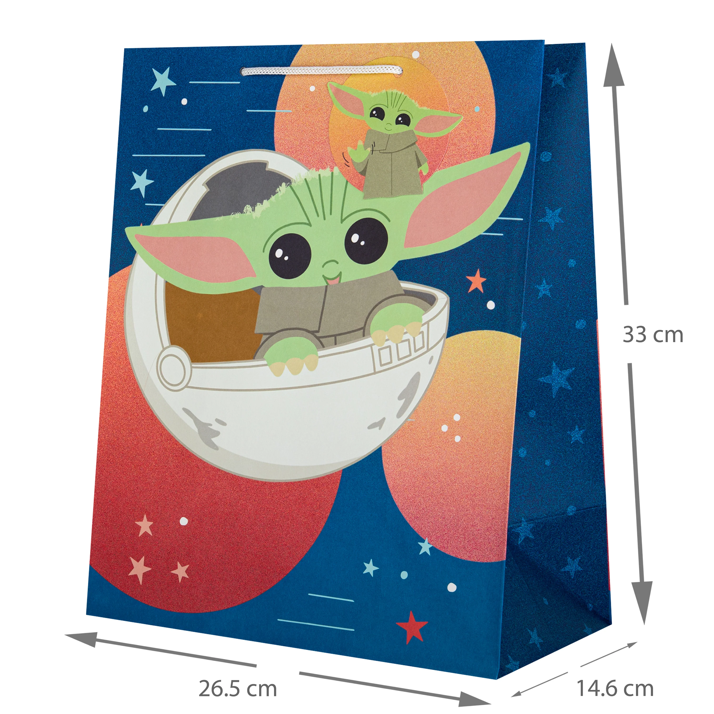 Any Occasion Large Gift Bag - Star Wars™ Grogu™ Design - Image 3