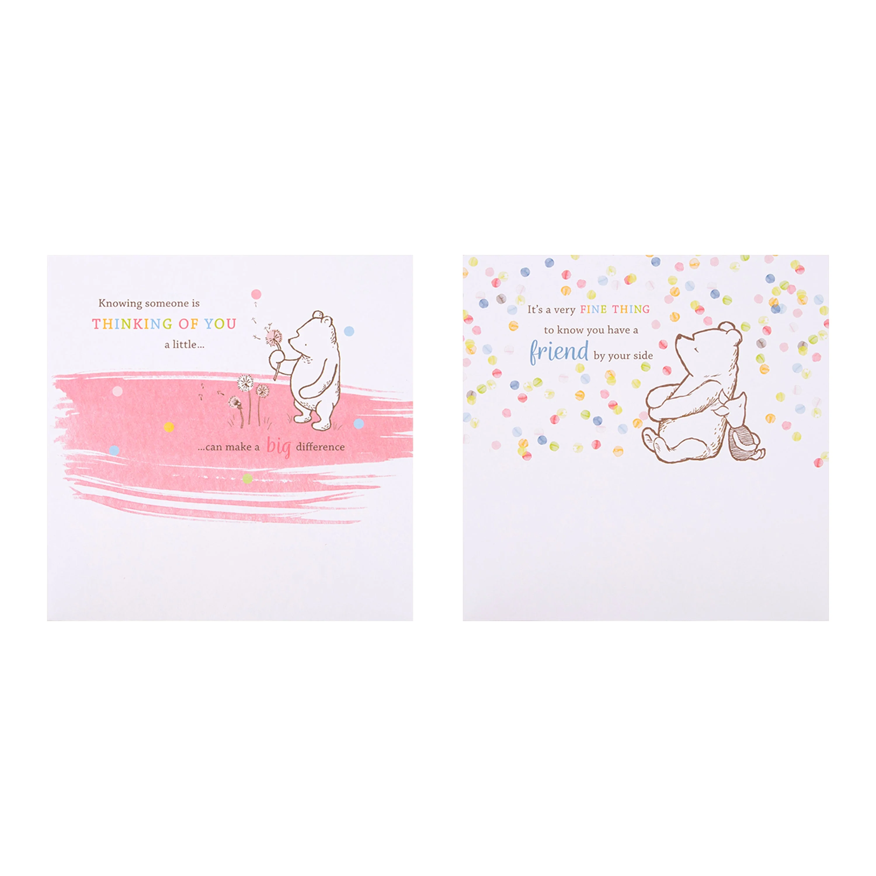 Assorted Cards - Multipack of 10 in 5 Disney's Winnie The Pooh Designs - Image 5