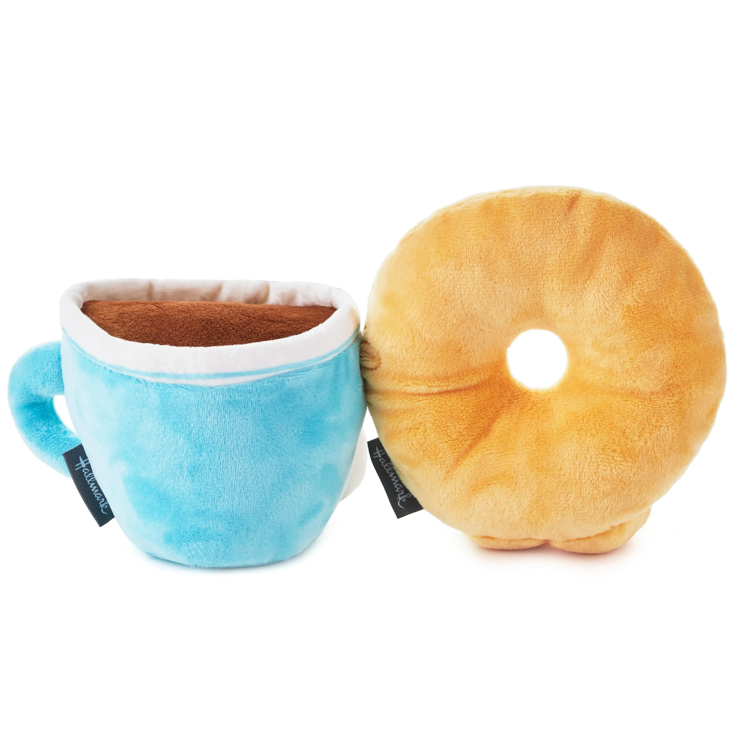 Better Together Doughnut & Coffee Magnetic Soft Toy Pair - Image 3