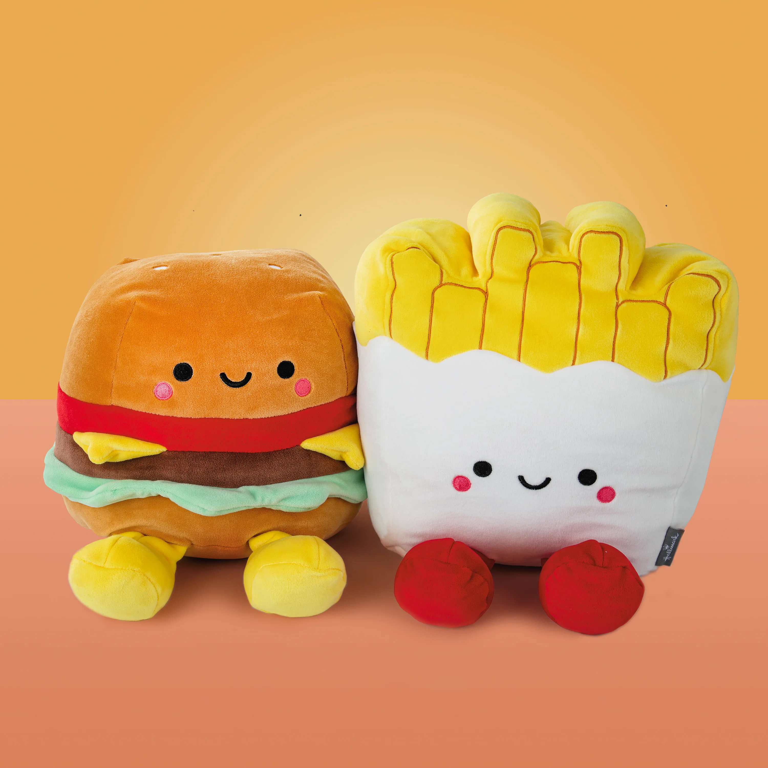 Better Together Jumbo Burger and Fries Magnetic Plush Pair - Image 5