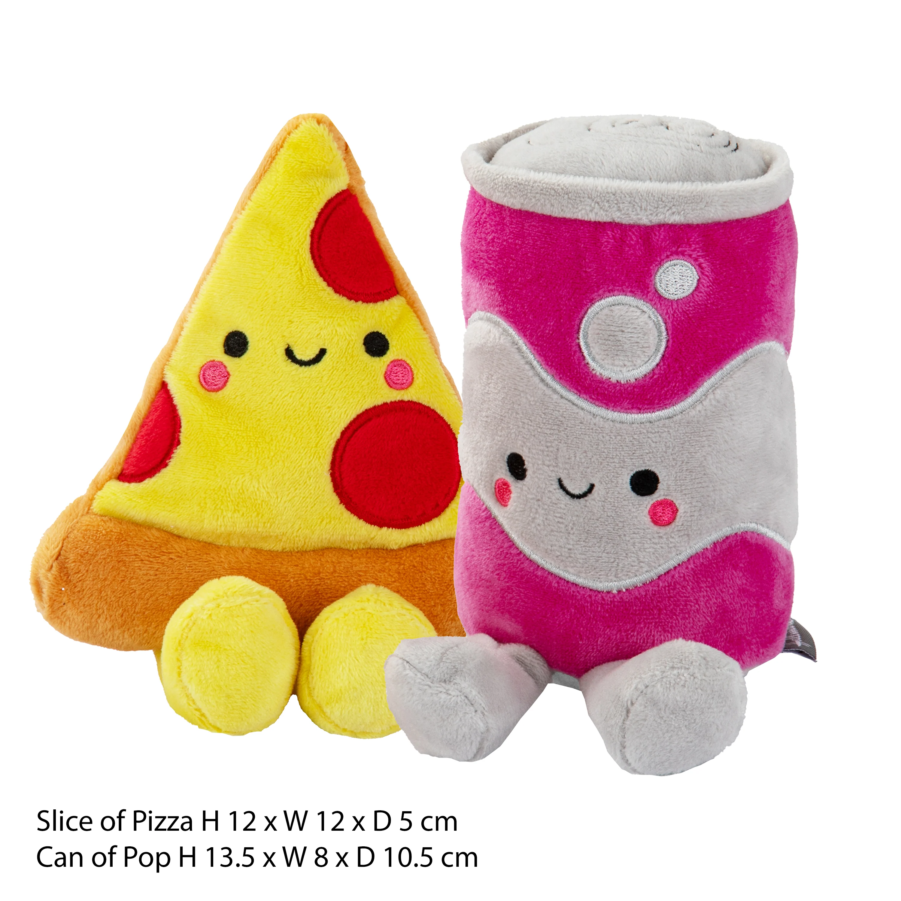 Better Together Pizza and Pop Magnetic Plush Pair - Image 4