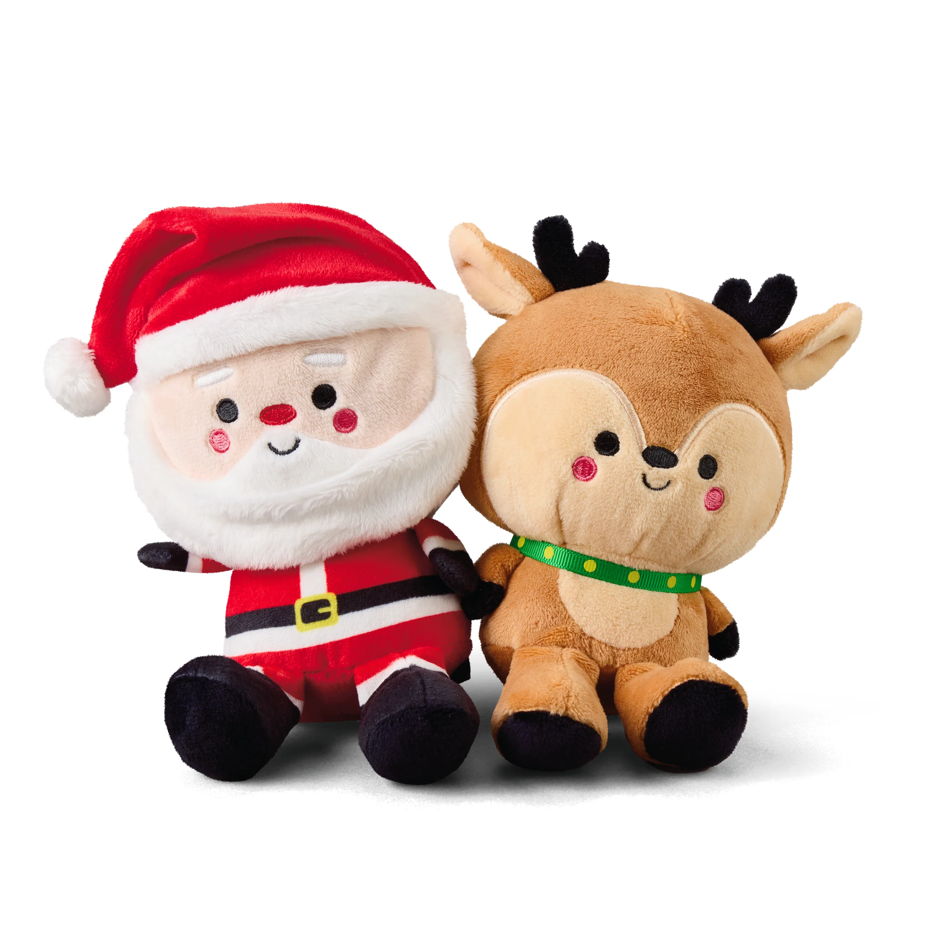 Better Together Santa & Reindeer Magnetic Soft Toy Pair - Image 2