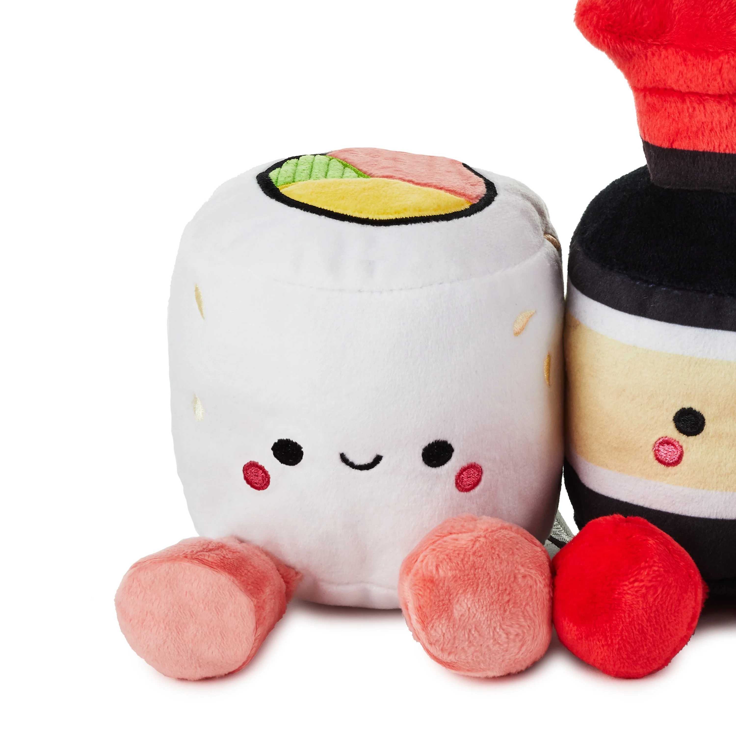 Better Together Sushi & Soy Sauce Magnetic Soft Toy Pair - Image 5
