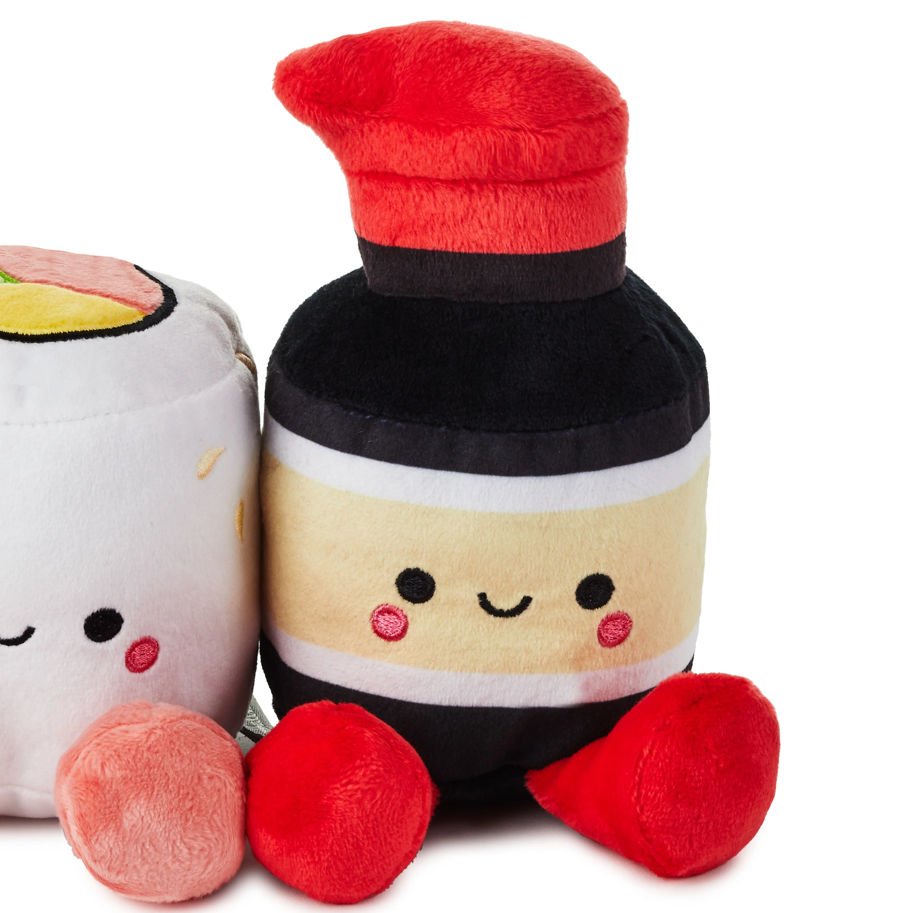 Better Together Sushi & Soy Sauce Magnetic Soft Toy Pair - Image 6