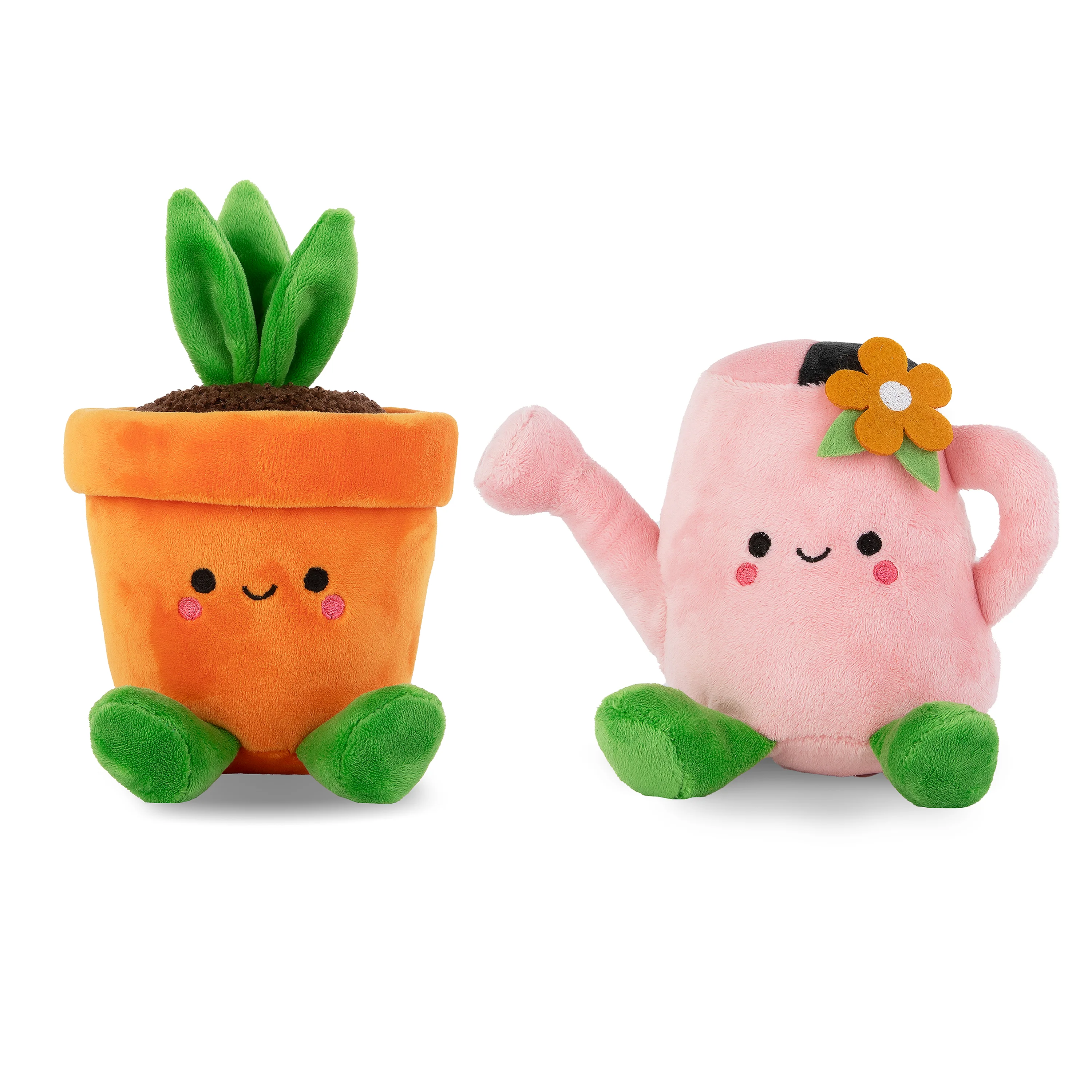 Better Together Watering Can & Plant Pot Magnetic Soft Toy Pair - Image 4