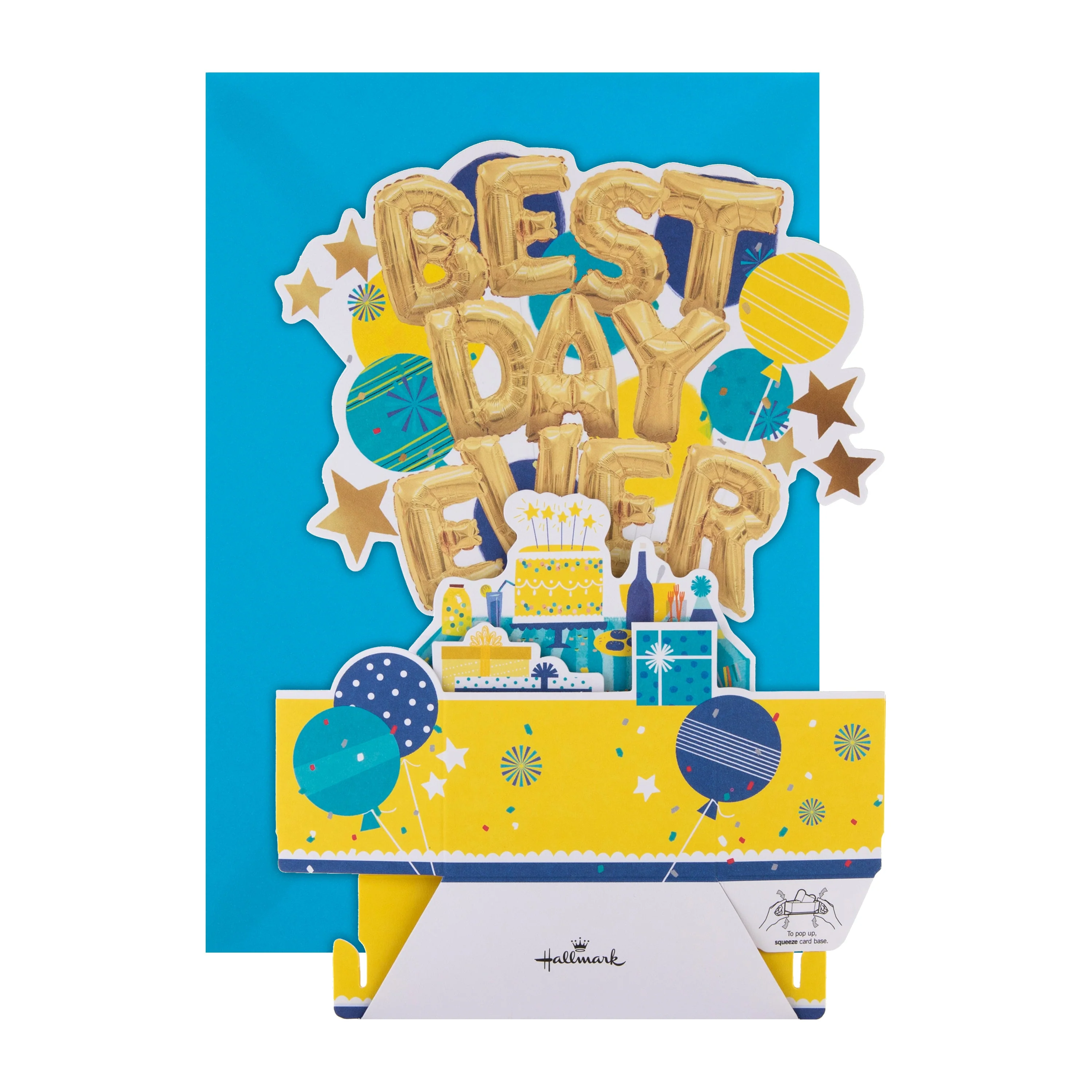 Birthday Card - 3D Pop-Up Celebration Banner Design - Image 6