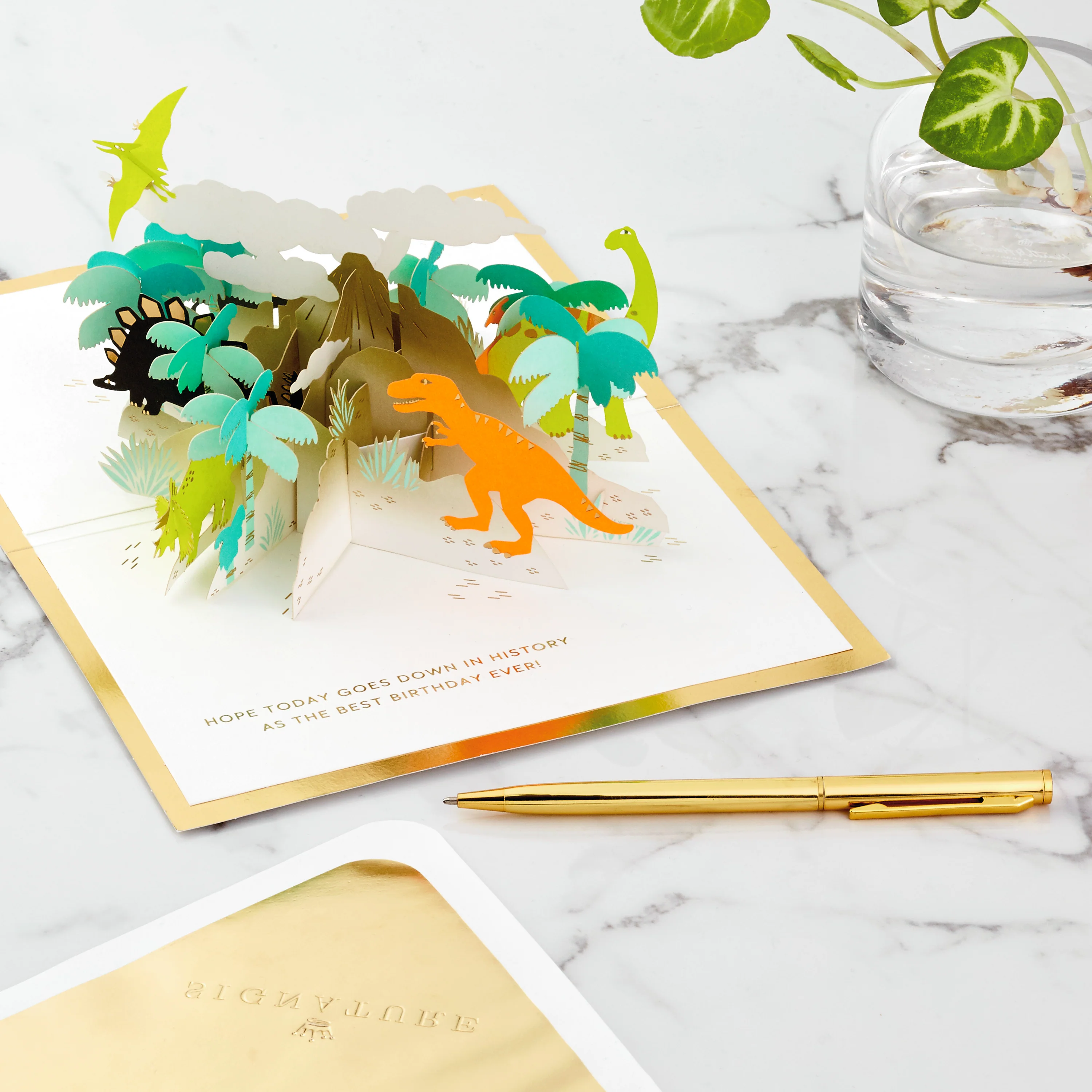 Birthday Card - 3D Pop Up Dinosaurs Design - Image 6