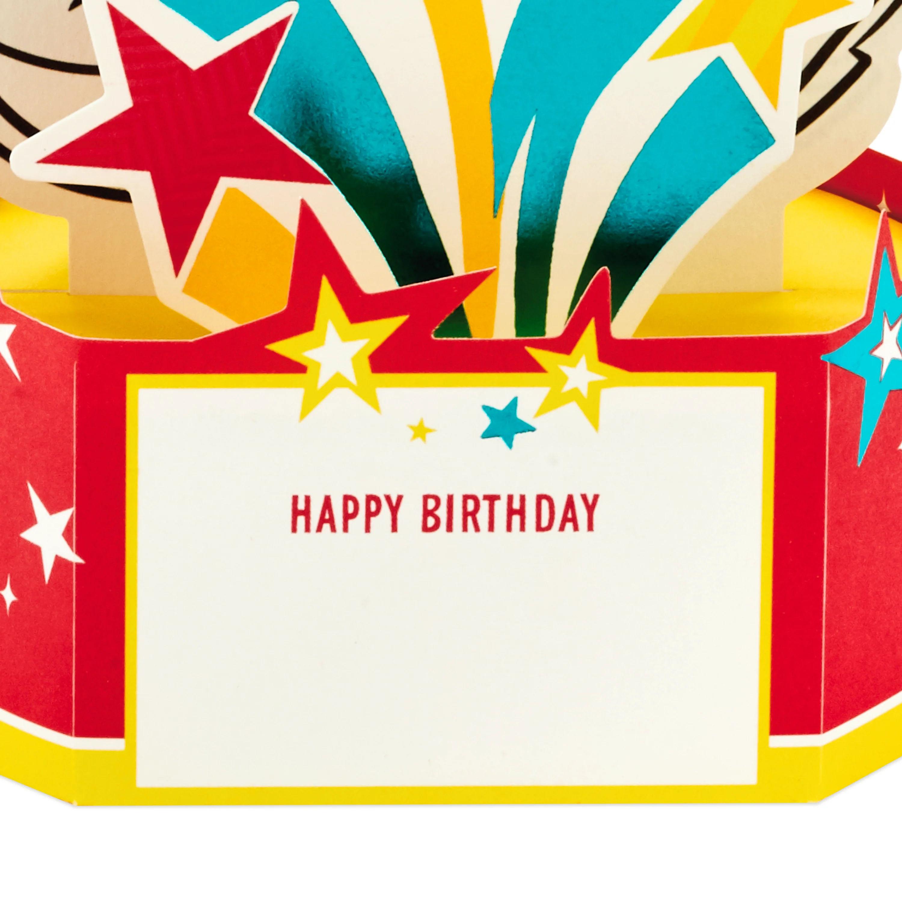 Birthday Card - 3D Pop Up Disney Mickey Mouse & Cupcake Design - Image 5
