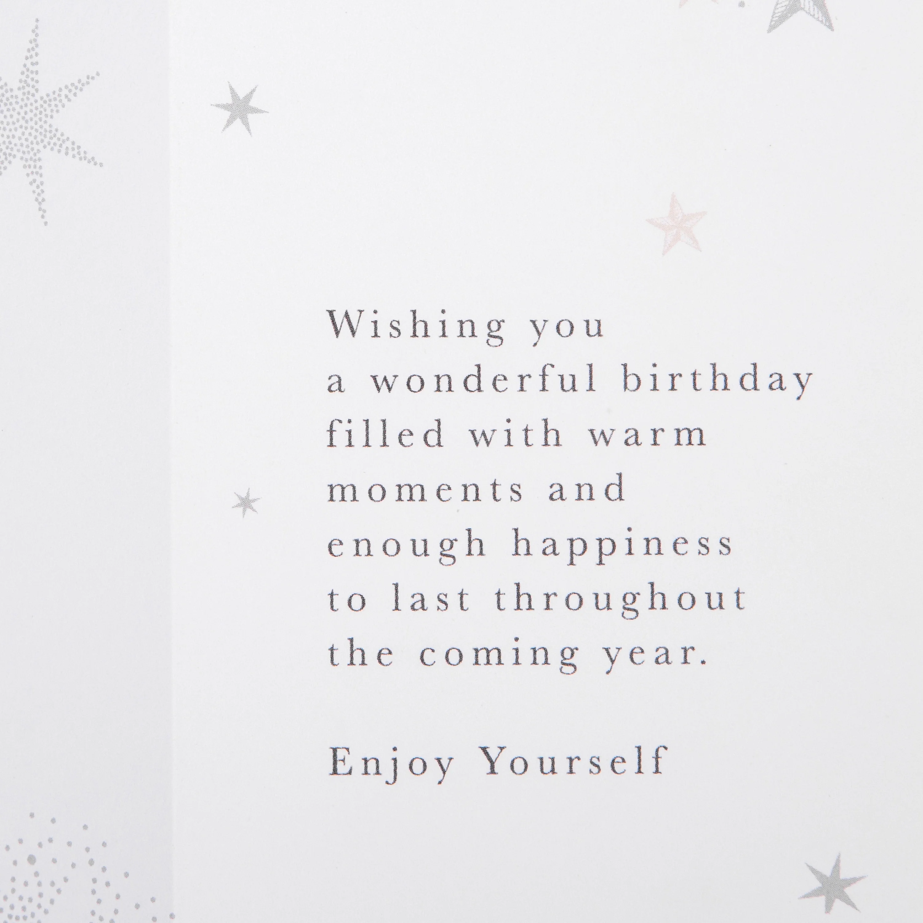 Birthday Card - 3D Pop-Up Gold Star Design - Image 6