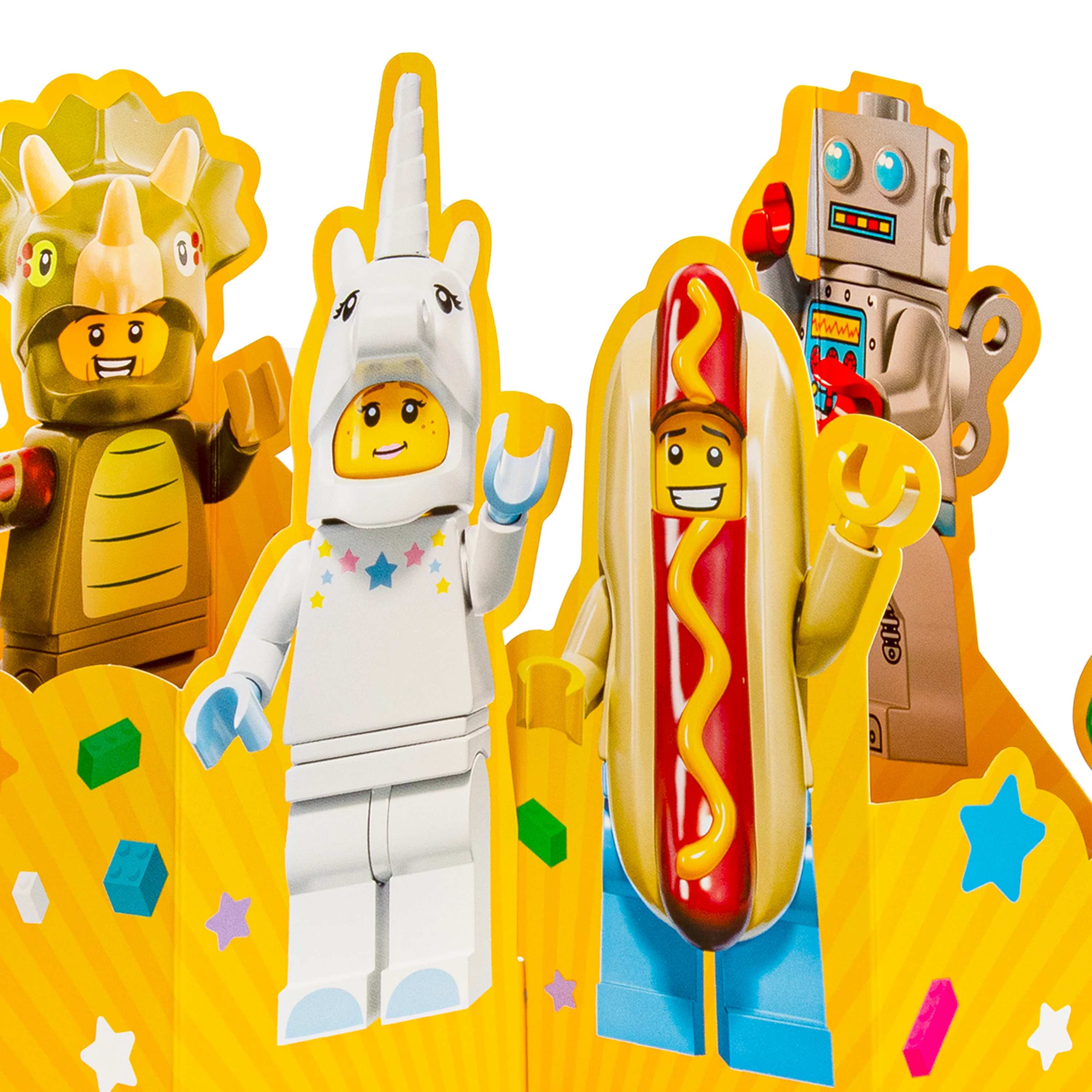 Birthday Card - 3D & Pop-Up LEGO® Characters Design - Image 4