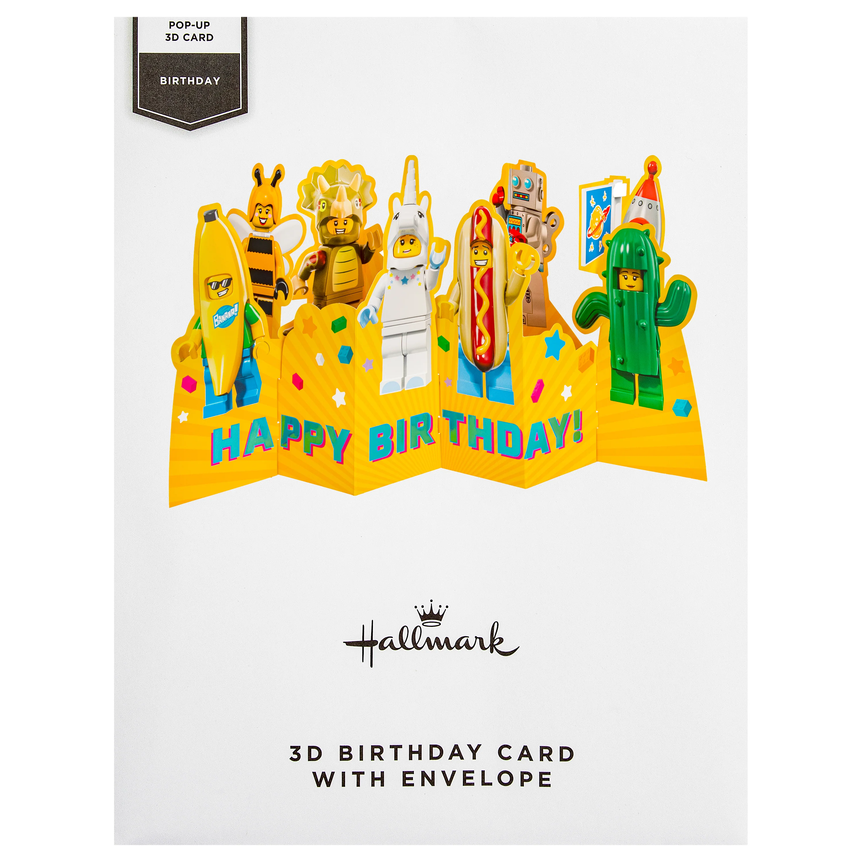 Birthday Card - 3D & Pop-Up LEGO® Characters Design - Image 8