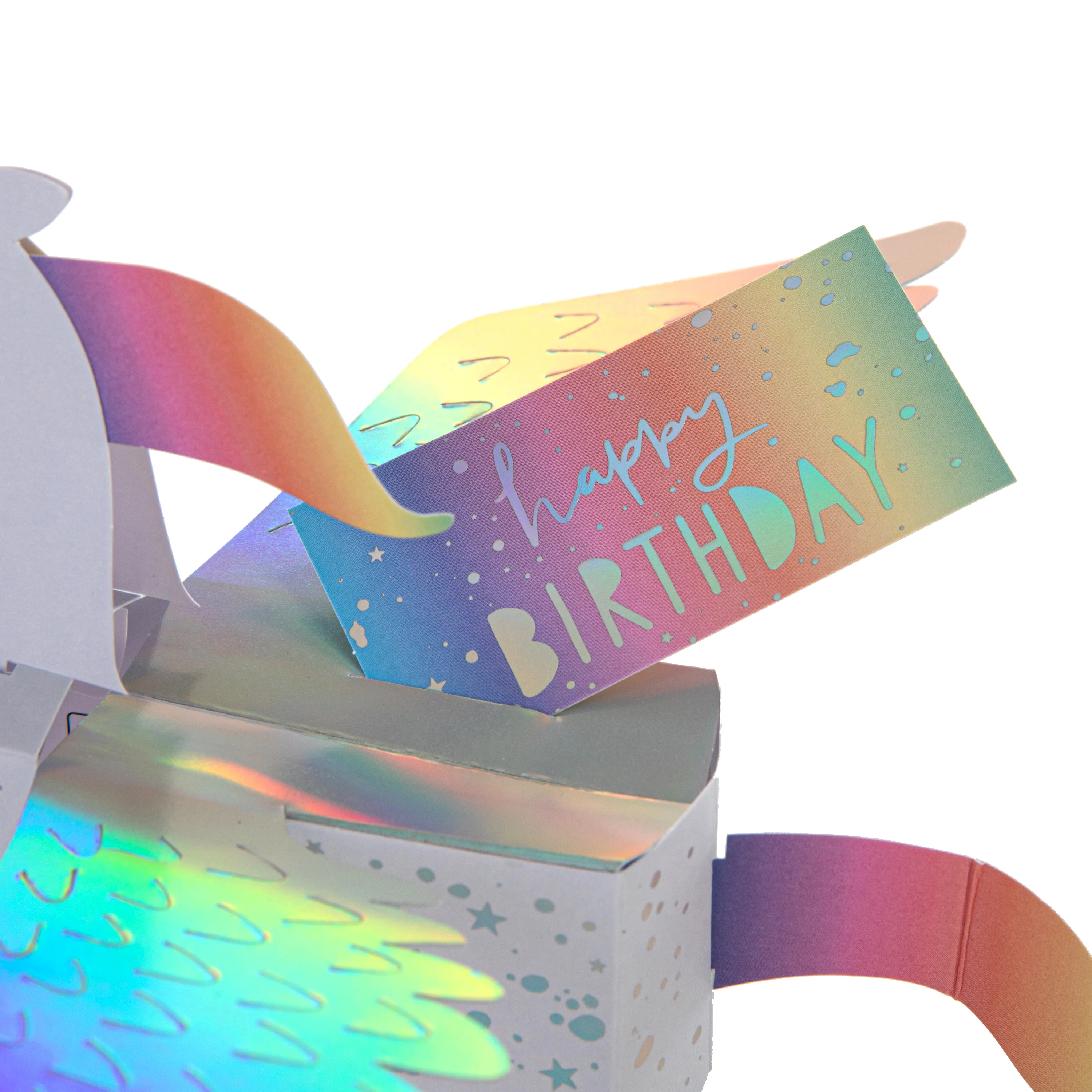 Birthday Card - 3D Pop-Up Unicorn Design - Image 4