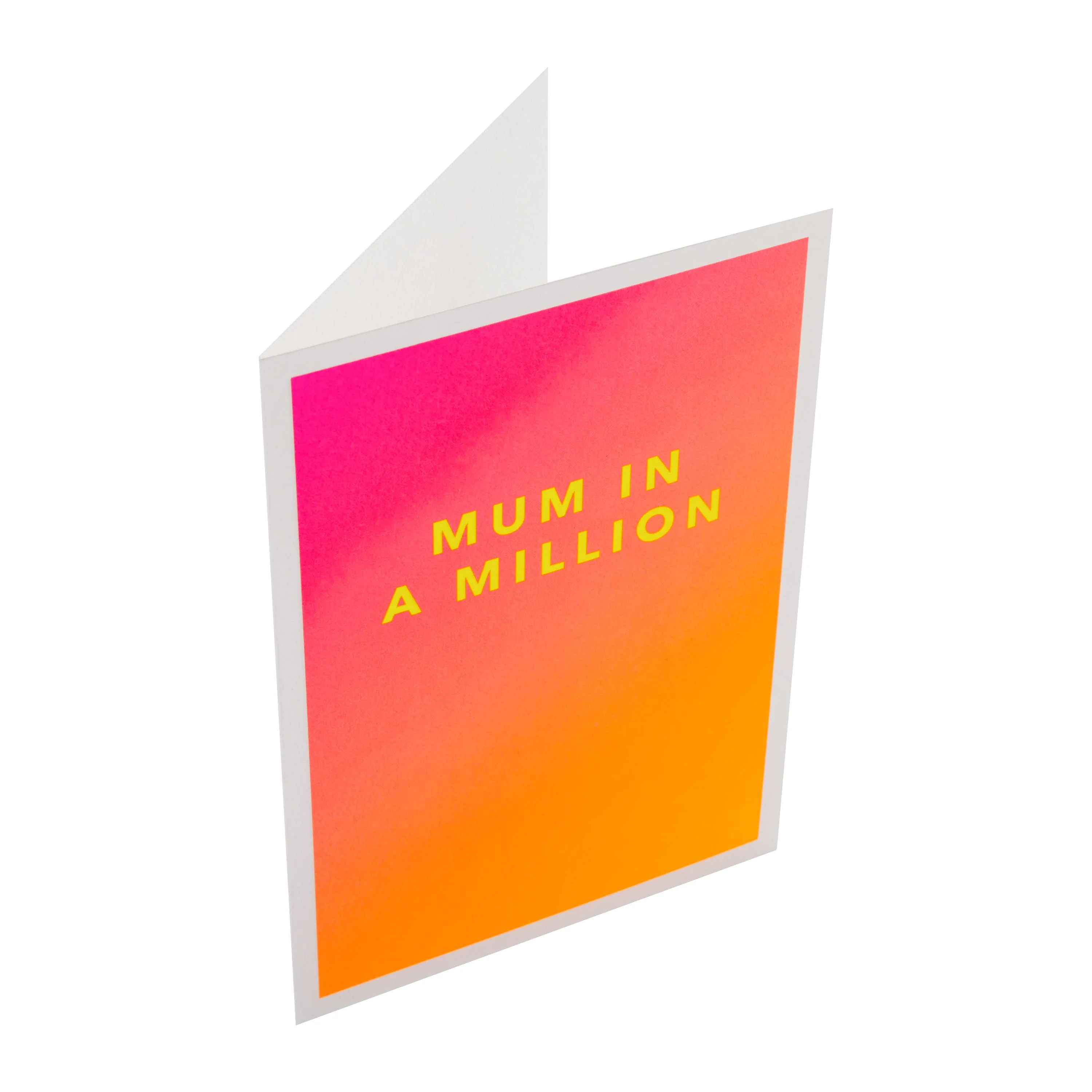 Birthday Card - Electric Parade 'Mum in a Million' Text Design - Image 5