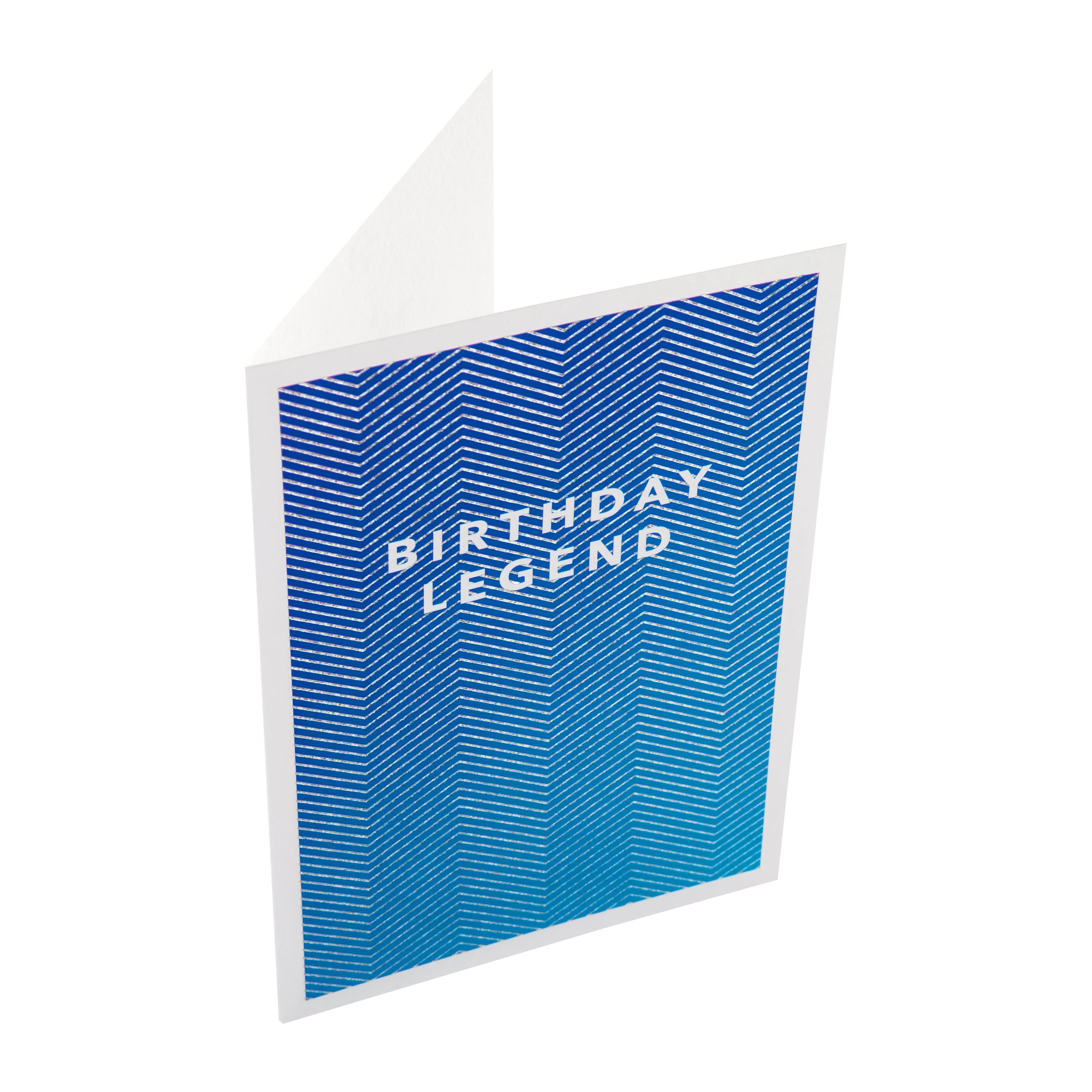 Birthday Card - Electric Parade Zigzag Design - Image 5