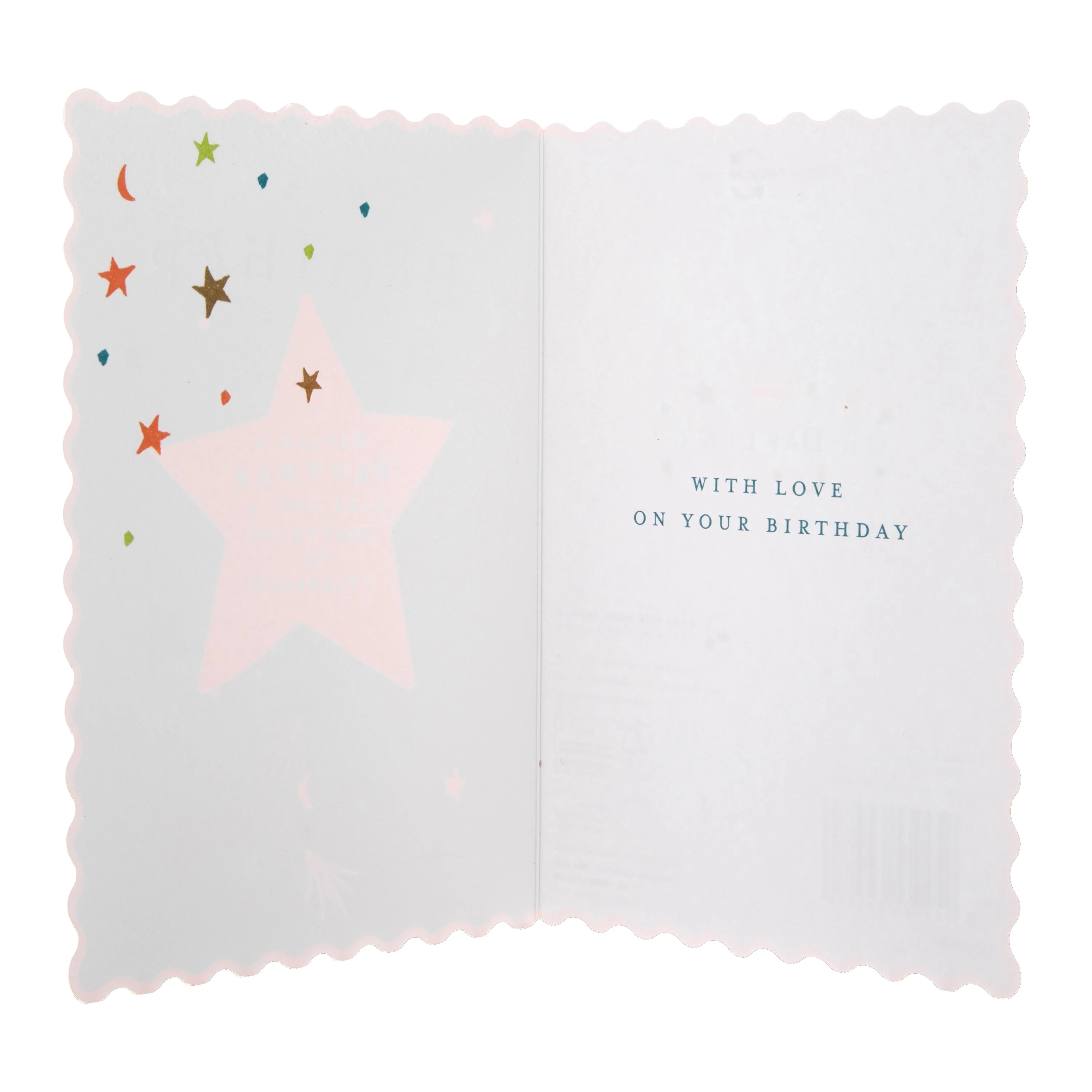 Birthday Card for Brother - Oh Darling Star Design - Image 2