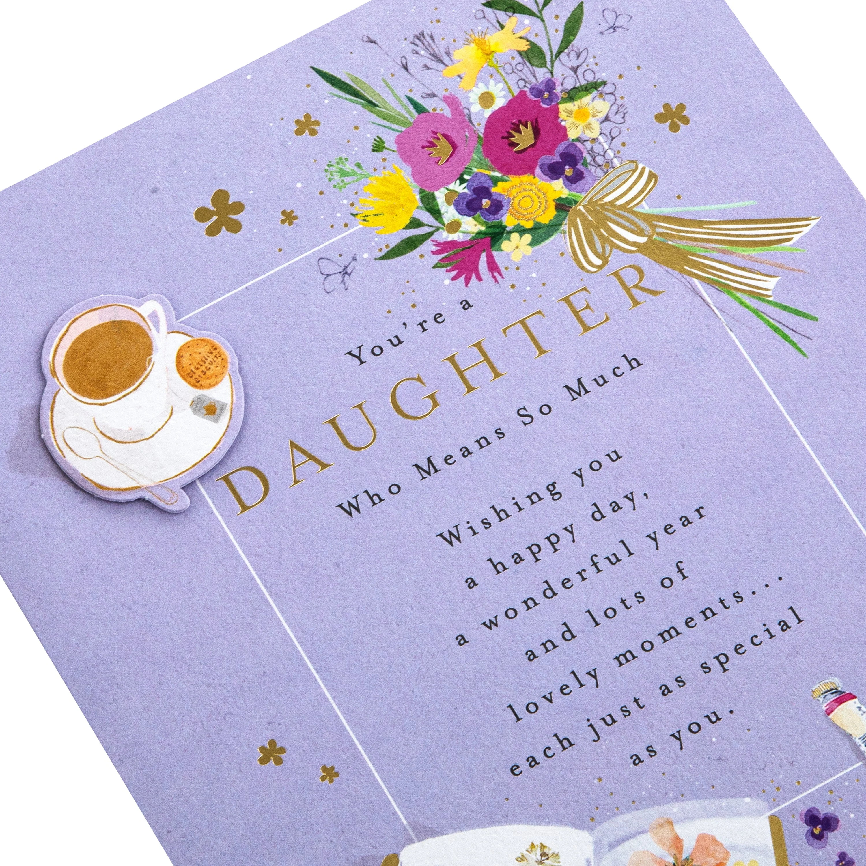 Birthday Card for Daughter - Lucy Cromwell Flowers & Art Design - Image 4