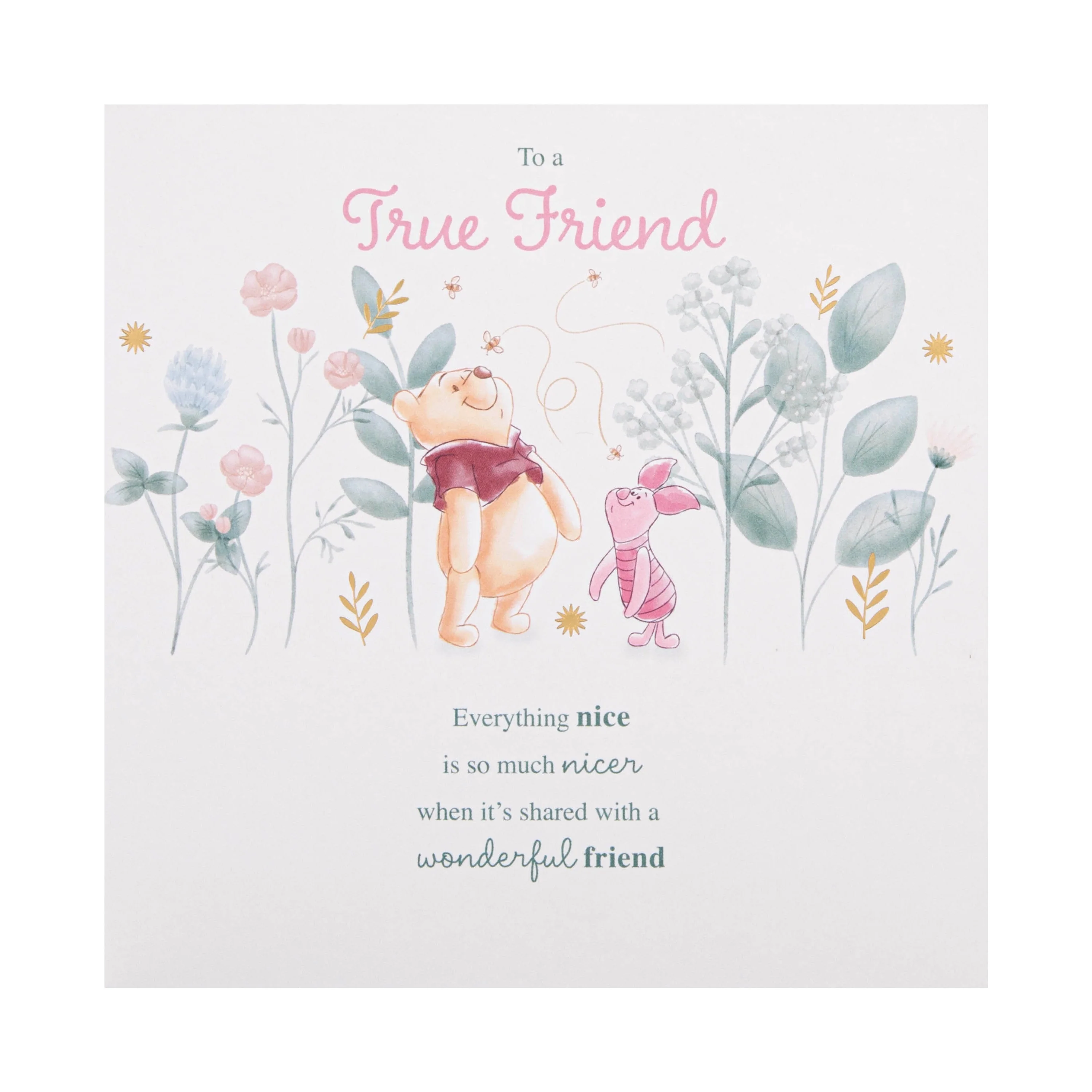 Birthday Card for Friend - Disney Winnie the Pooh Design - Image 4