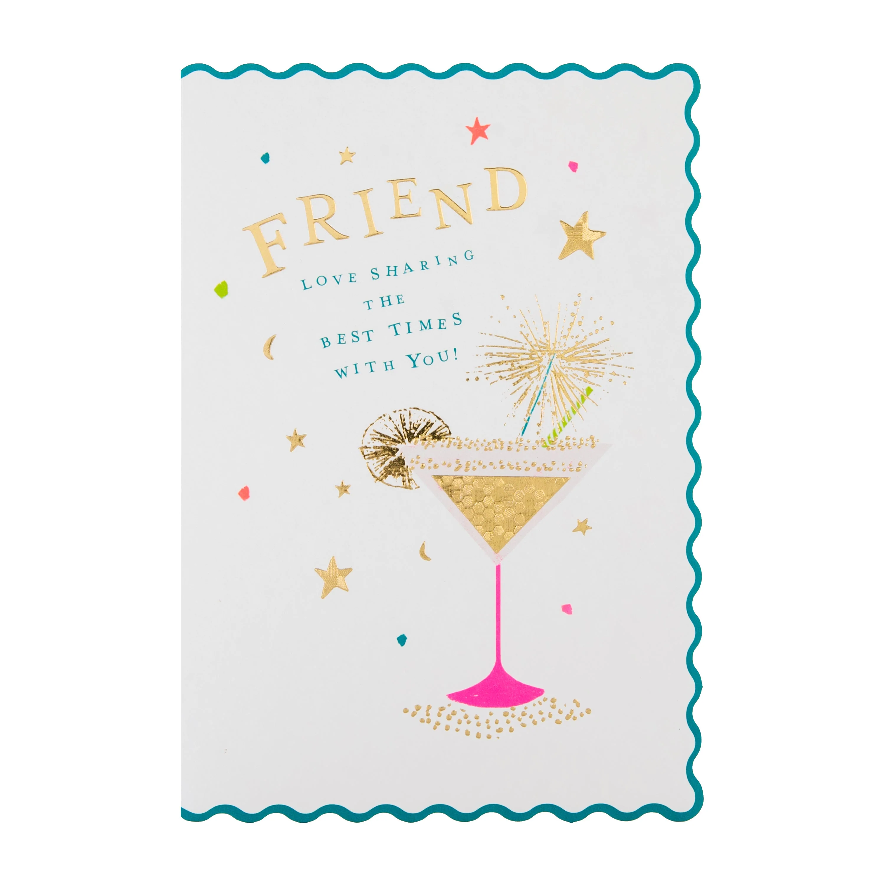 Birthday Card for Friends - Oh Darling Cocktail Design - Image 4
