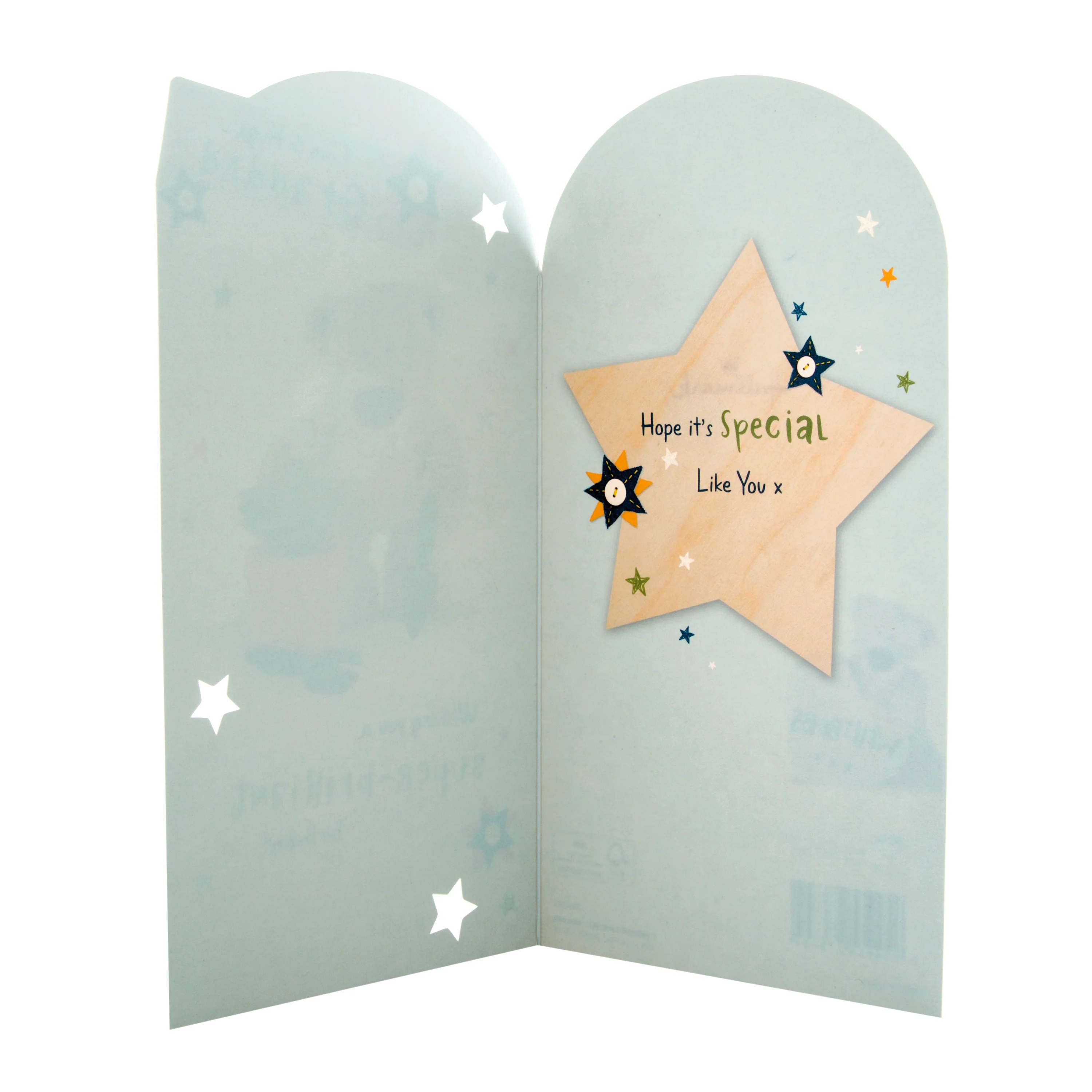 Birthday Card for Grandad - Cute Photographic Wellibobs Design - Image 2