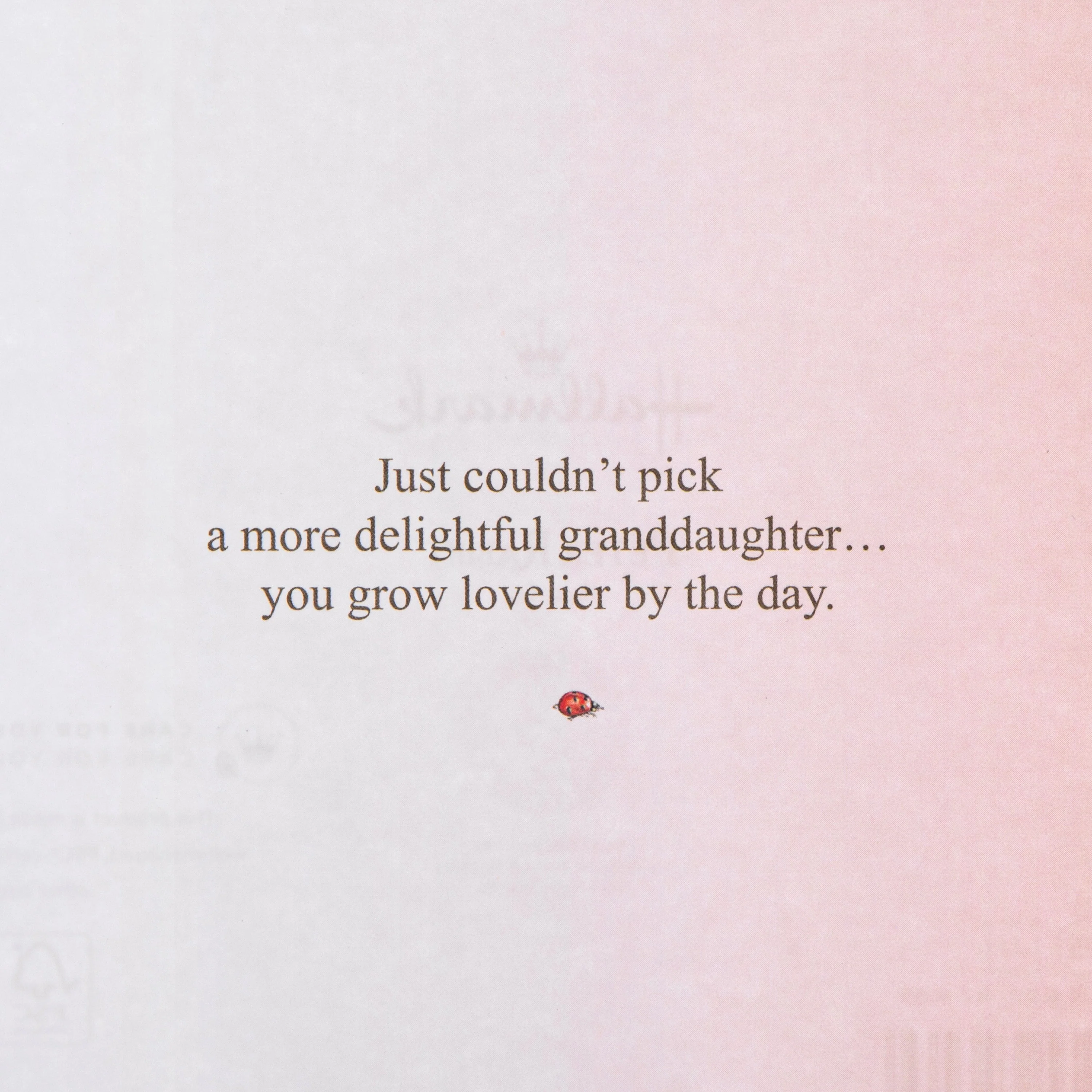 Birthday Card for Granddaughter - Beatrix Potter Peter Rabbit™ Design - Image 3