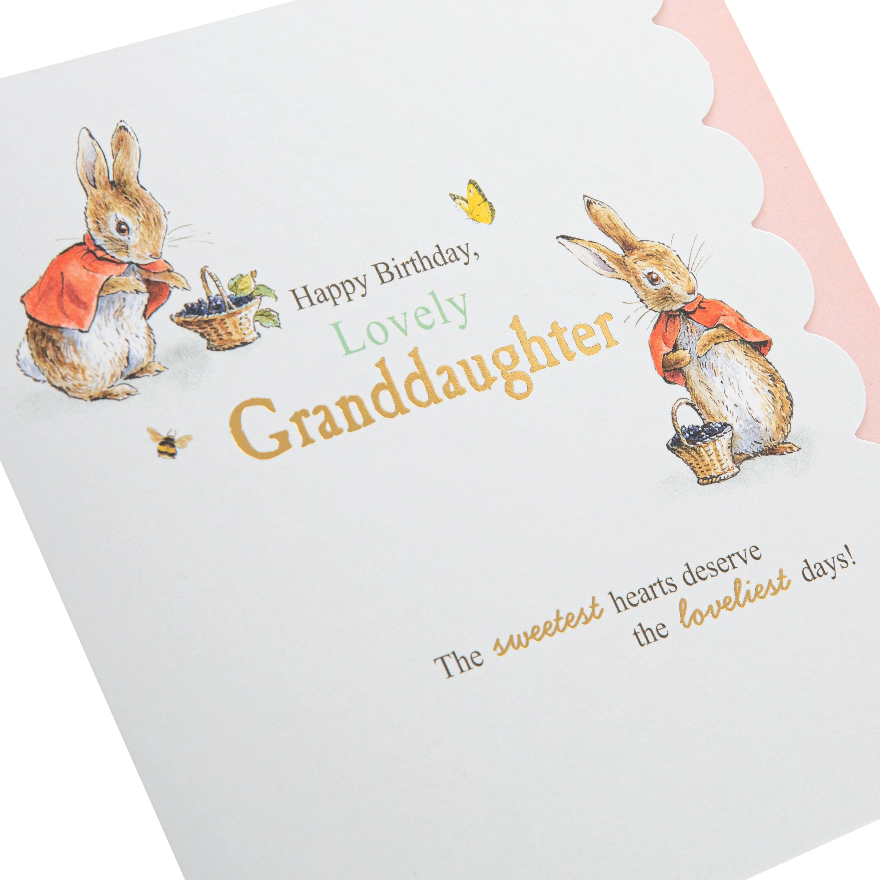 Birthday Card for Granddaughter - Beatrix Potter Peter Rabbit™ Design - Image 5