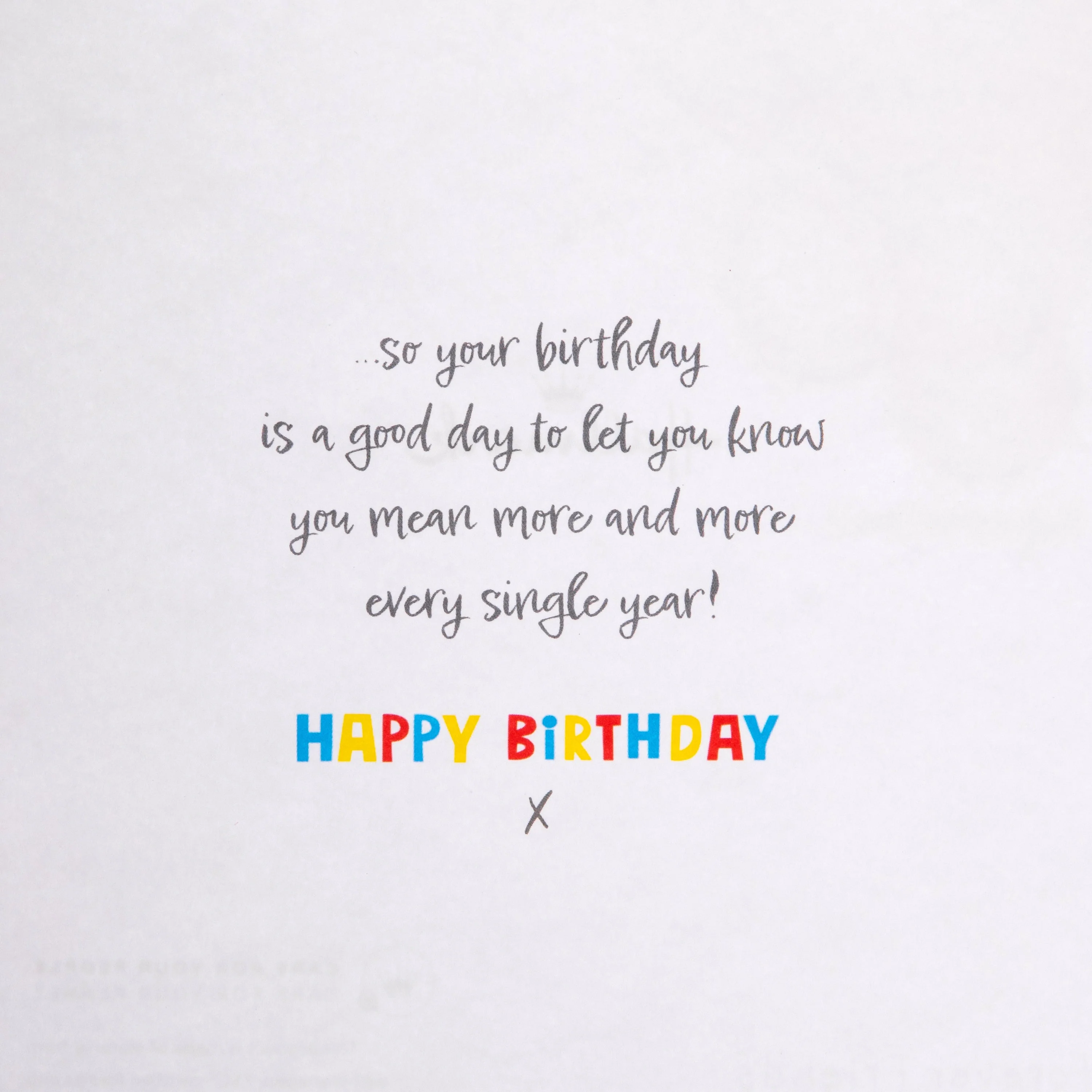 Birthday Card for Grandson - Forever Friends Bears with Football Design - Image 4