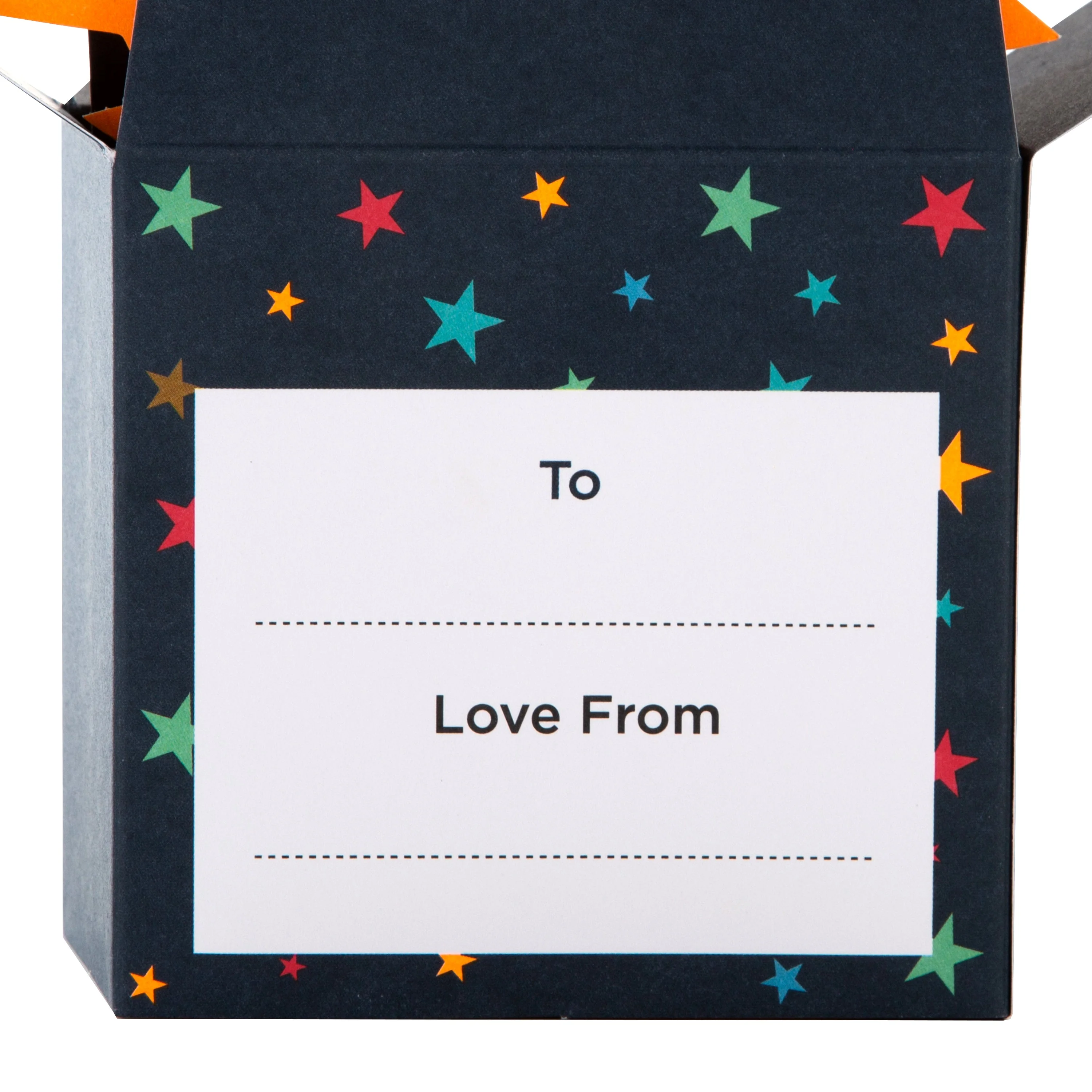 Birthday Card for Husband - 3D Celebration & Stars Design - Image 6